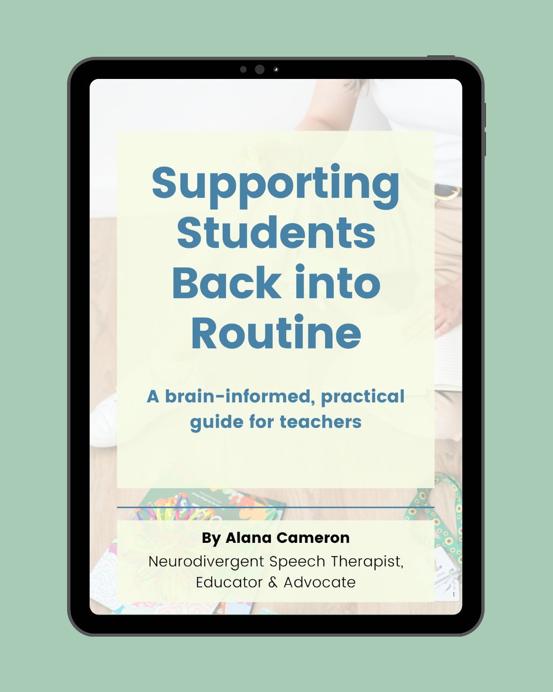 Supporting Students Back into Routine