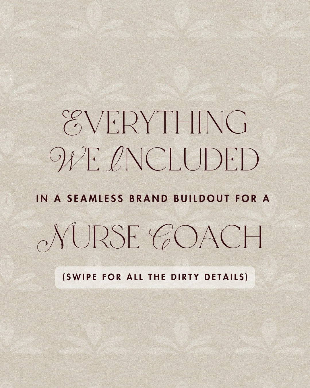 Have you been wondering what it would be like to work with us on your seamless brand buildout? Swipe to peep some recent highlights. ✨

And if you like what you see, feel free to send us a DM!

#WellnessEntrepreneur #BrandDesign #DesignForWellness #M