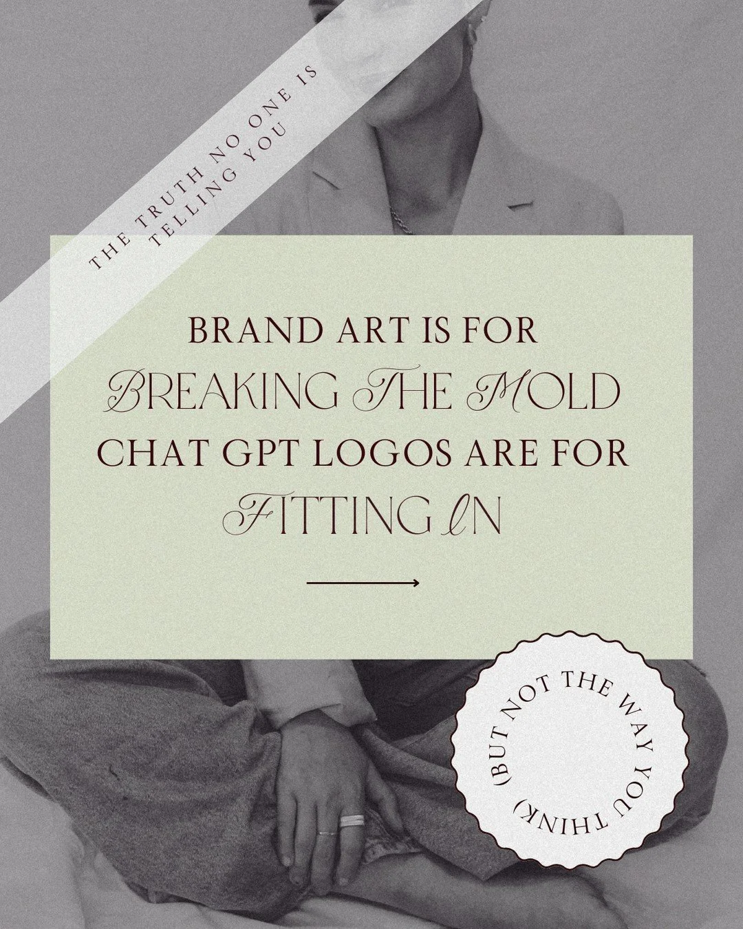 Had to throw in that Harry Potter reference lol. 👀⁠
⁠
Look, I don't mean to rag on AI- I'm grateful for the ways it has supported my business and I would never tell you to swear it off entirely. However, the way in which it has become synonymous wit