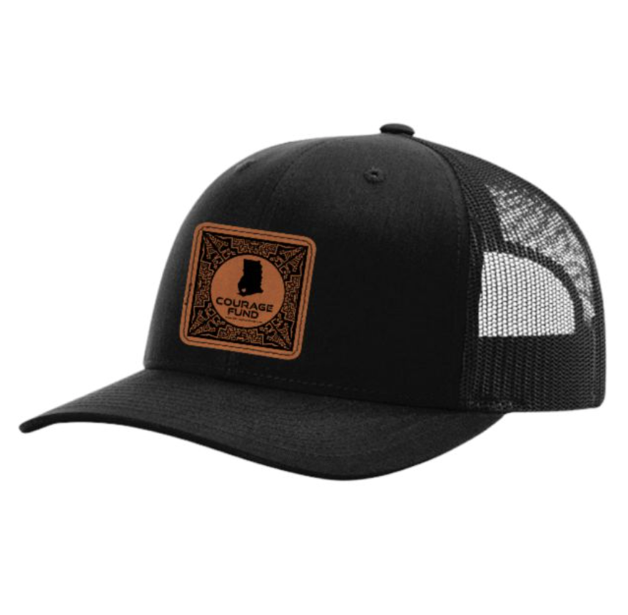 TRUCKER HAT WITH SQUARE PATCH