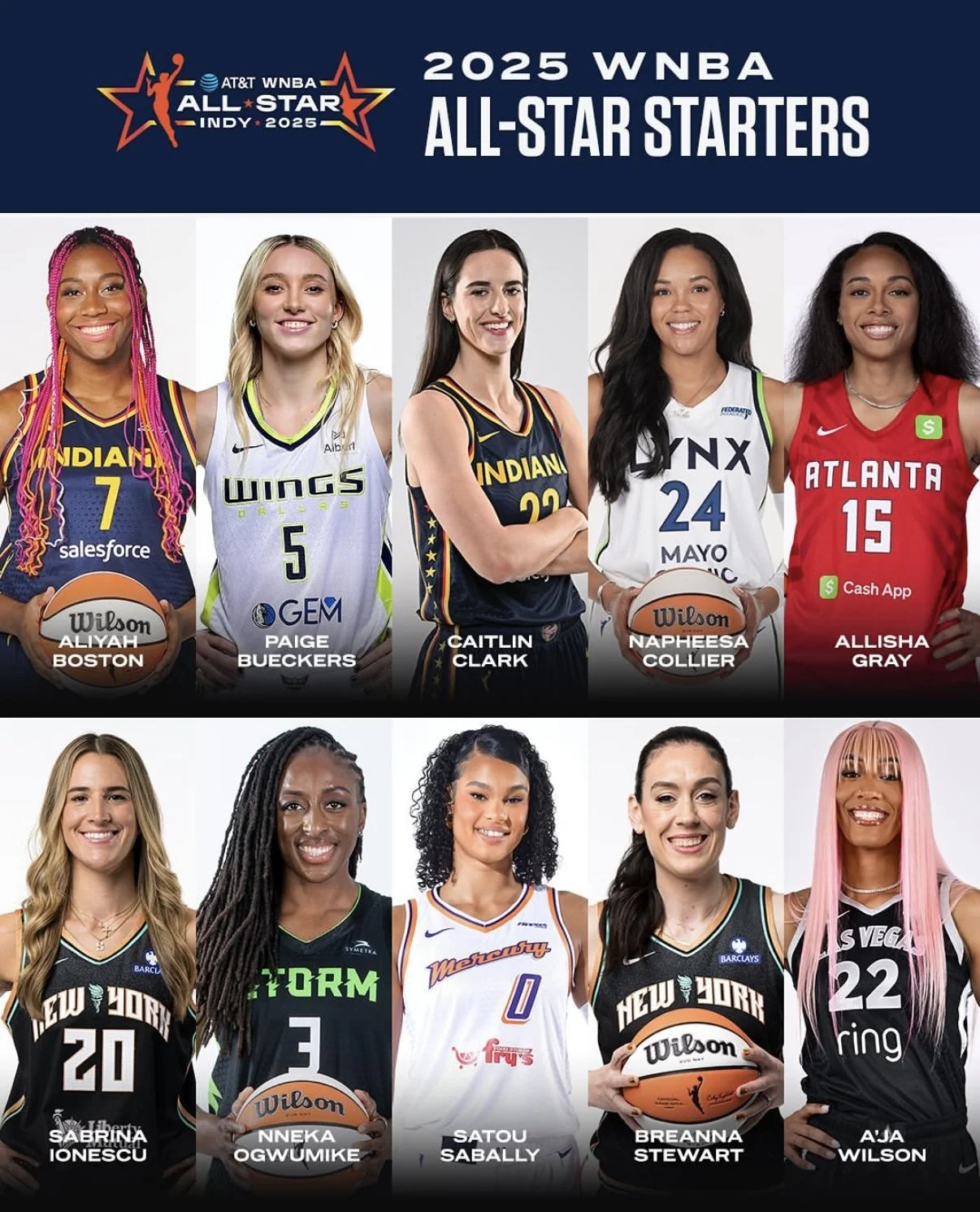 Category is: Your 2025 WNBA All-Stars as RuPaul's Drag Race All-Stars&nbsp;