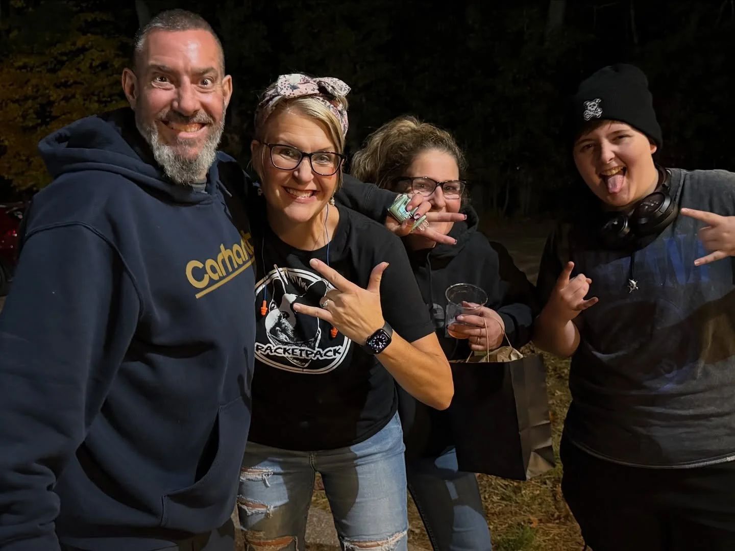Thank you @creatures_of_the_night_2025 for a great event and to everyone who came out to support the pack! It was great connecting with people that I haven’t seen in years- feeling grateful! π€ππΎ