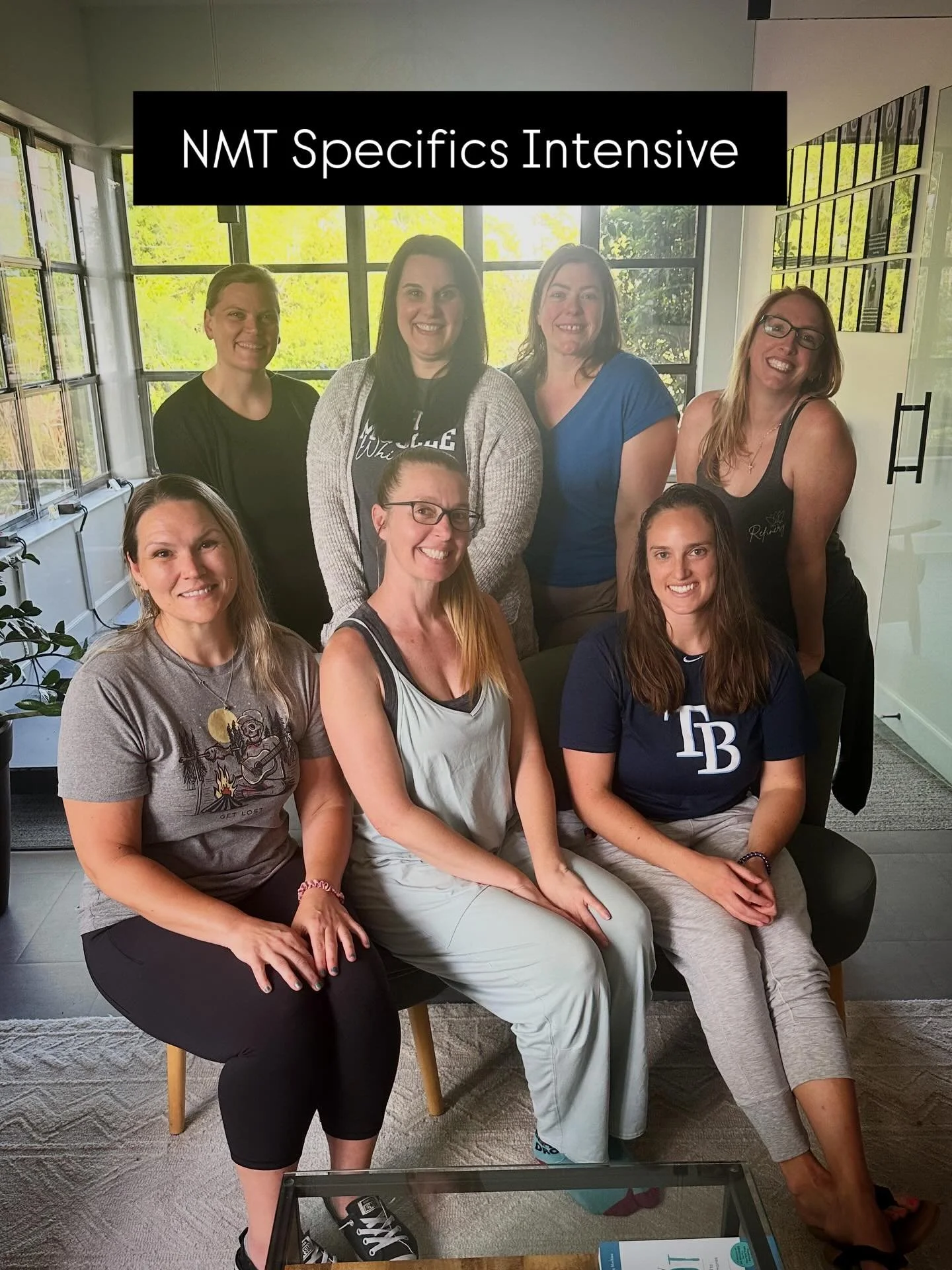 Full room, focused minds, and some really good work happening.

Meridith&rsquo;s 2-Day NMT Intensive brought together return LMT Refinery students, a local therapist, and one who traveled all the way from Missouri to be here. That kind of commitment 