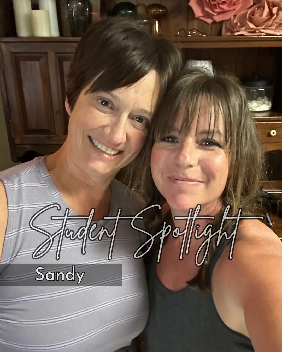 STUDENT SPOTLIGHT | SANDY TROTTER

Sandy is an extra special one for me.

She was part of the very first LMT Refinery class and traveled all the way from Ohio to be there. At the time, The Refinery was brand new, and there were plenty of barefoot mas