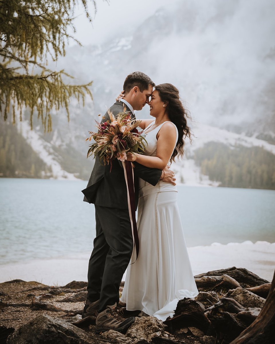 There&rsquo;s magic found where mountains rise,
Beneath the clouds and open skies.
Where trails wind through the morning mist,
And every raindrop feels like a kiss.

Eloping here is more than a view,
It&rsquo;s choosing a path that&rsquo;s wild and t