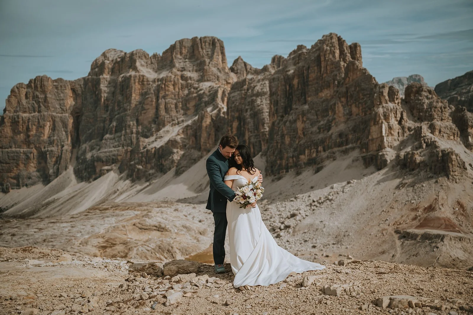 Heartfelt & emotional elopement in the Dolomites