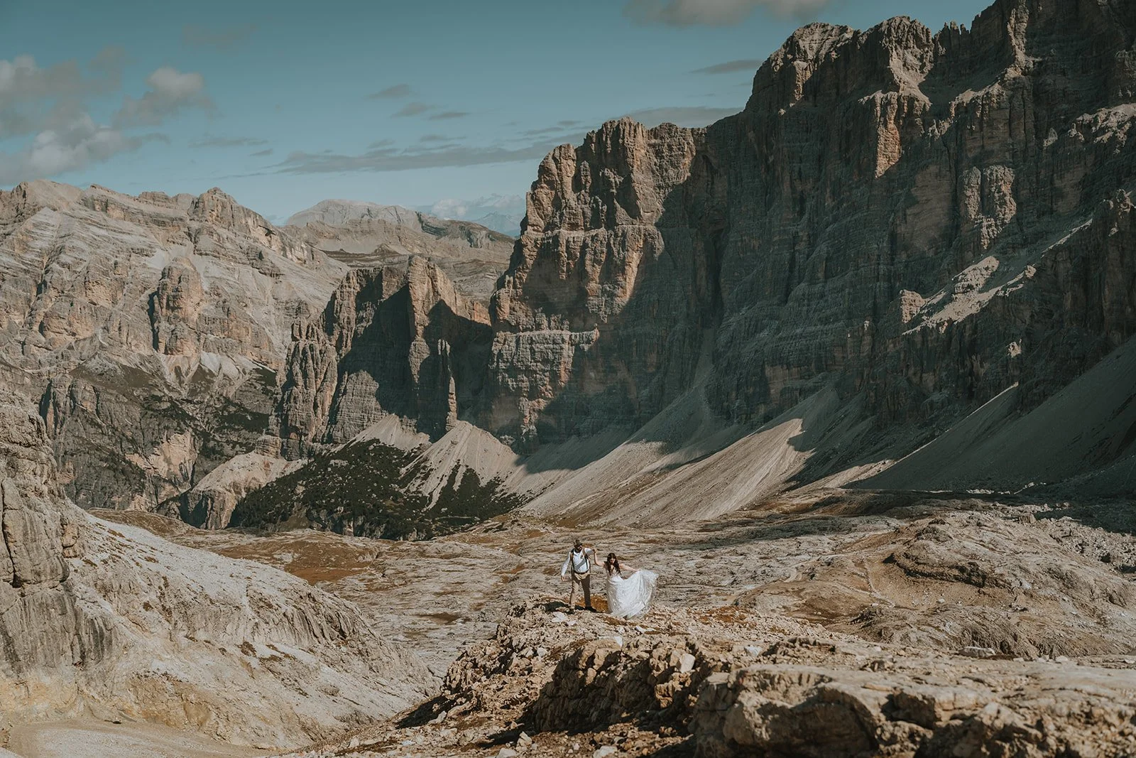 The Dolomites in all its beauty - an Elopement story