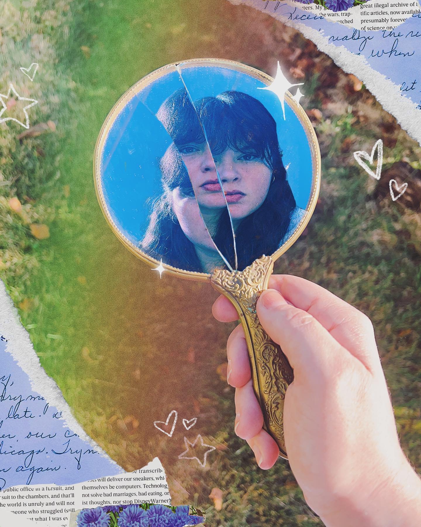 &ldquo;Look to yourself, Ella. What's inside you is stronger than any spell.&rdquo;🩵🌈 #ellaenchanted #halloween 

✨Featuring @jamie.mccann.90 as the book! Her book would be filled with the twilight series and vampire academy memes lol 📖🧛🏻