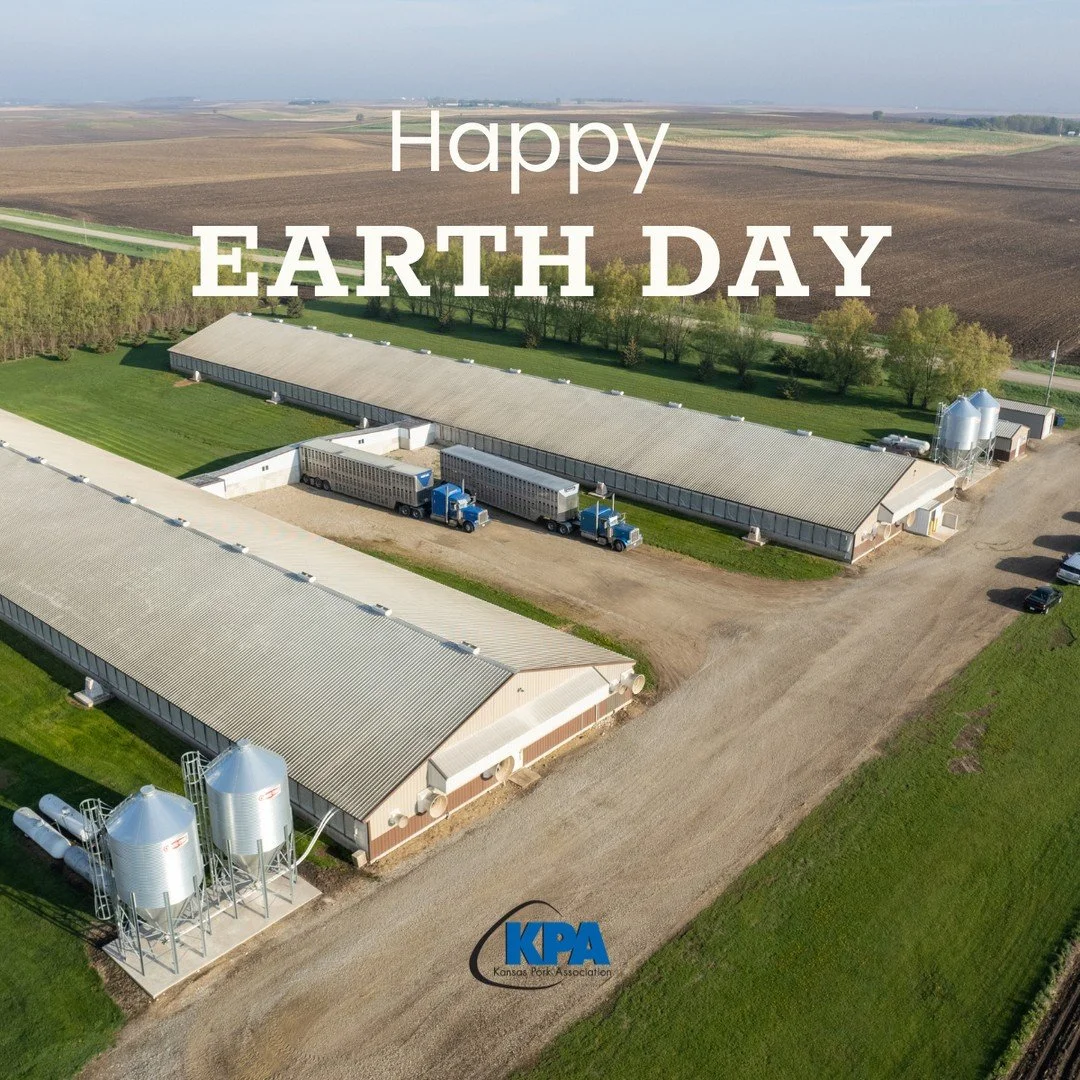Today we celebrate Earth Day and the farmers who help bring pork to your table while caring for the land every day 🌎
