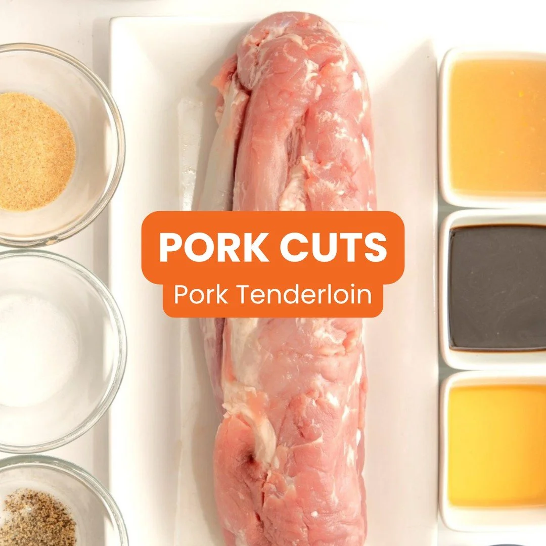 Pork tenderloin can be prepared a number of ways and is flavorful, lean and easy to cook. Whether you are looking for a quick weeknight dinner or something a little extra special, pork tenderloin is a nutritious and tasty choice.⁠
⁠
Pork tenderloin c