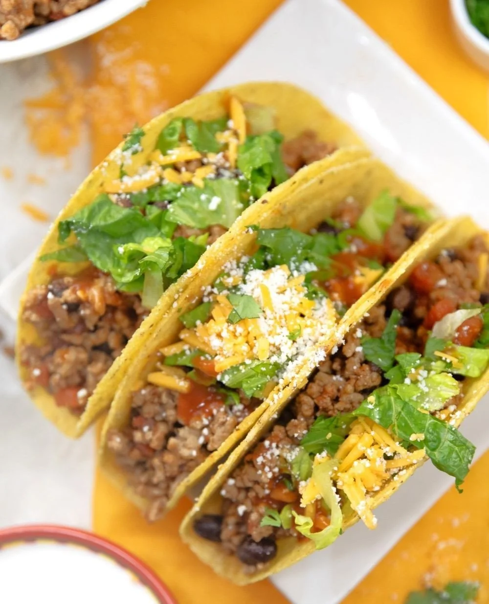 Cinco de Mayo is better with tacos in one hand and a delicious marg in the other 🍹🌮🔥⁠
⁠
These Ground Pork Tacos from EatPork.org are juicy, flavorful, and ready in no time, perfect for celebrating or just upgrading your weeknight dinner.⁠
⁠
Build 