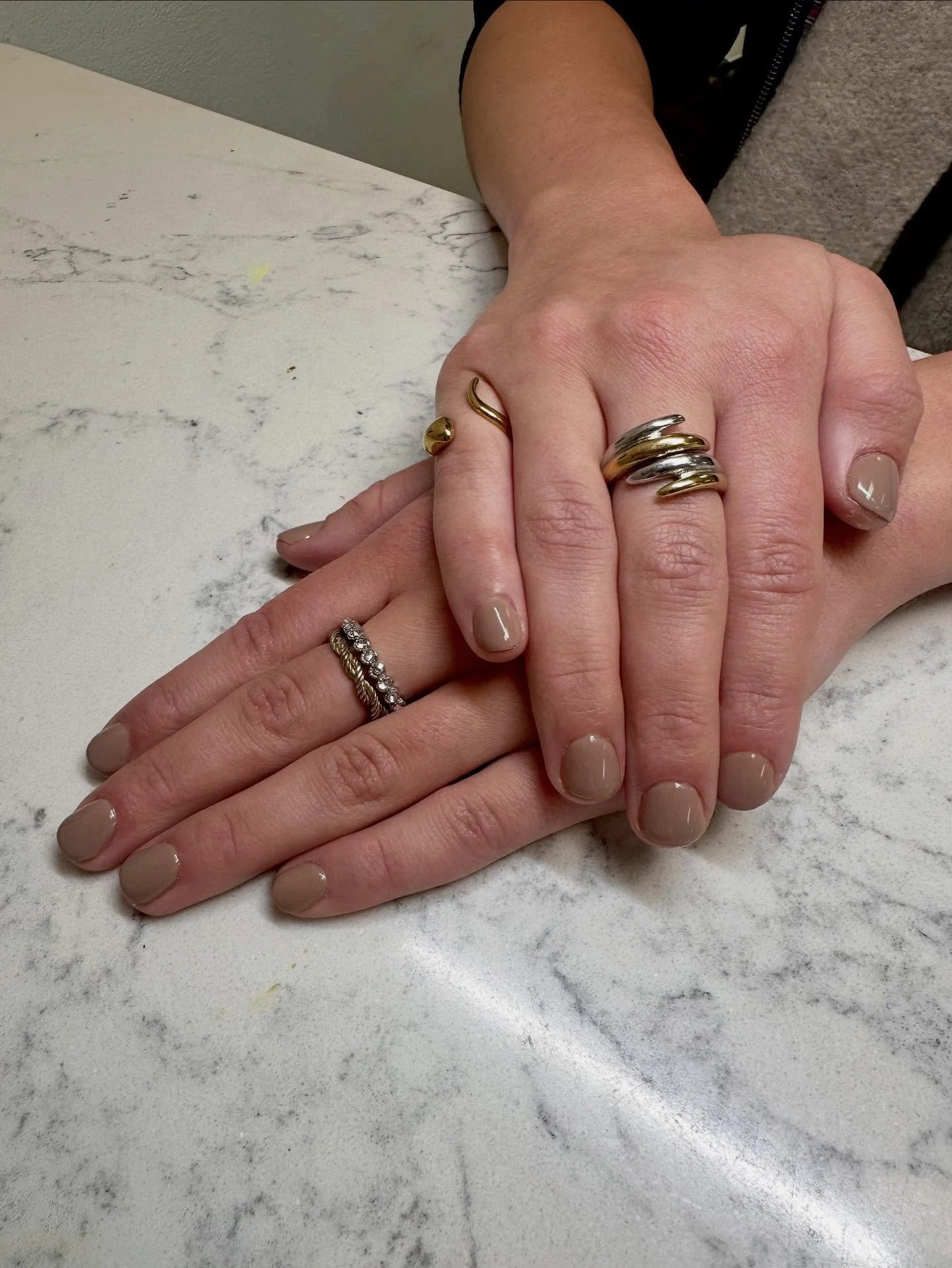 Simple nude to start my girl Ava&rsquo;s gel nail journey ✨ @avatambellini

#freshnails #nailtech #classicnails #basicmanicure #freshmani