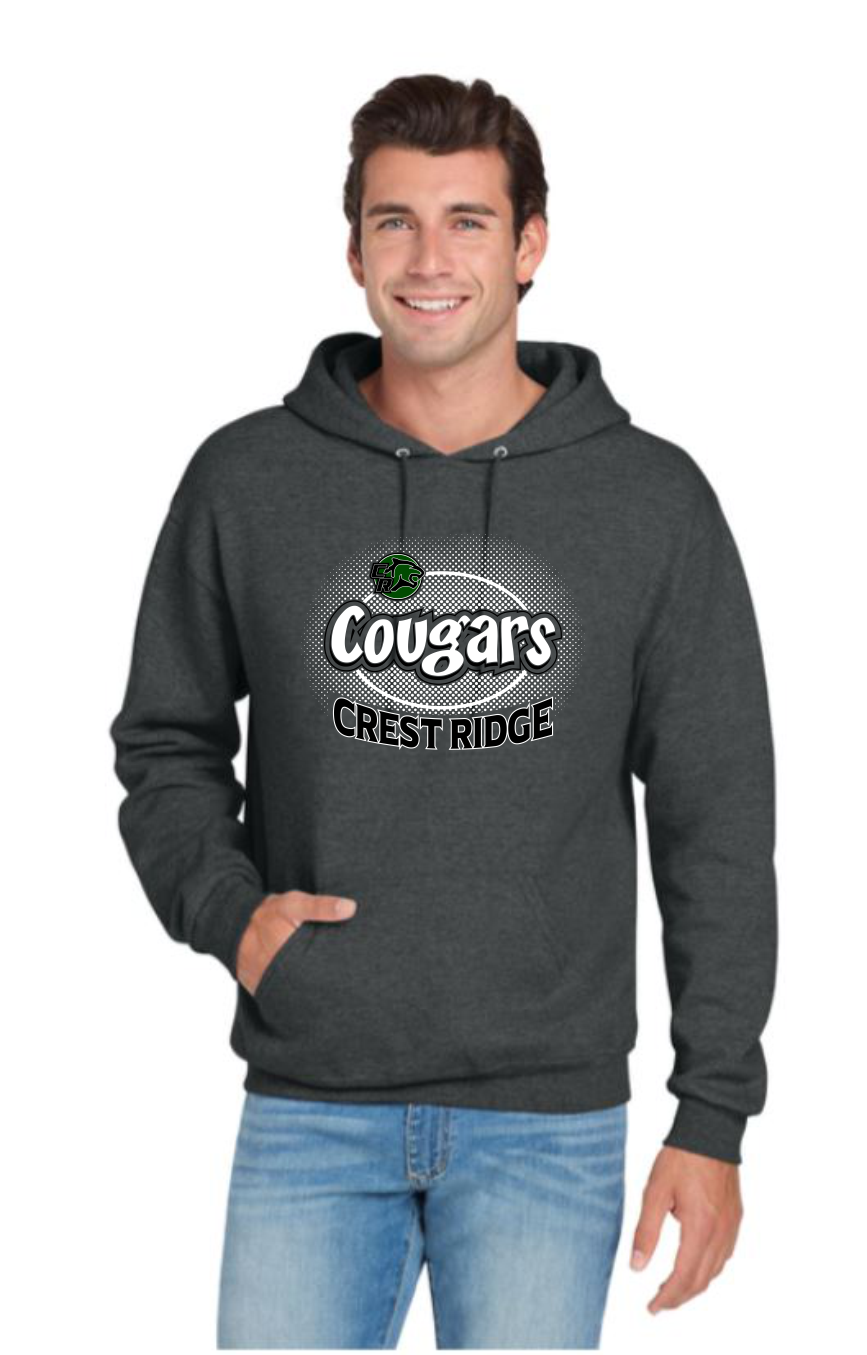 Crest Ridge Cougars Hooded Sweatshirt