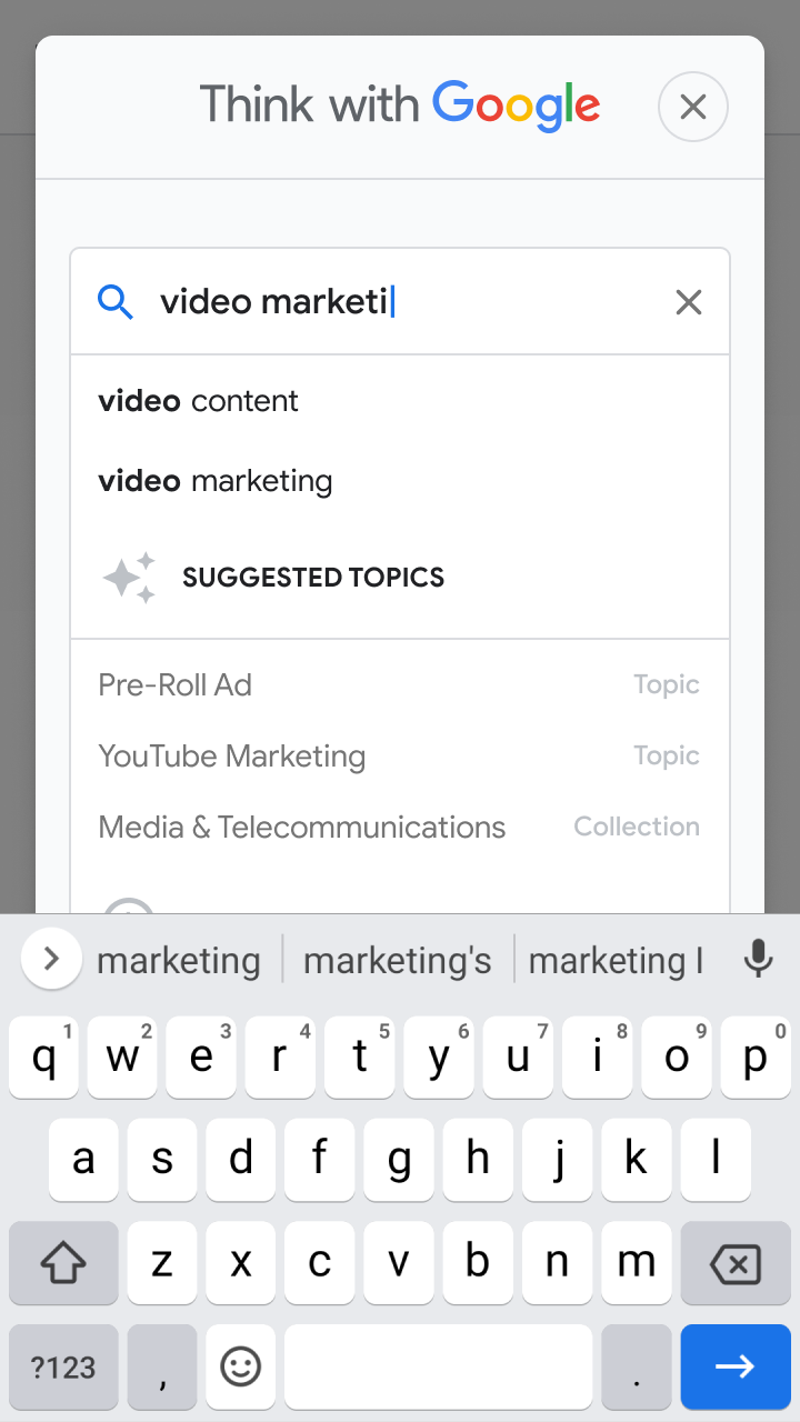 Search active