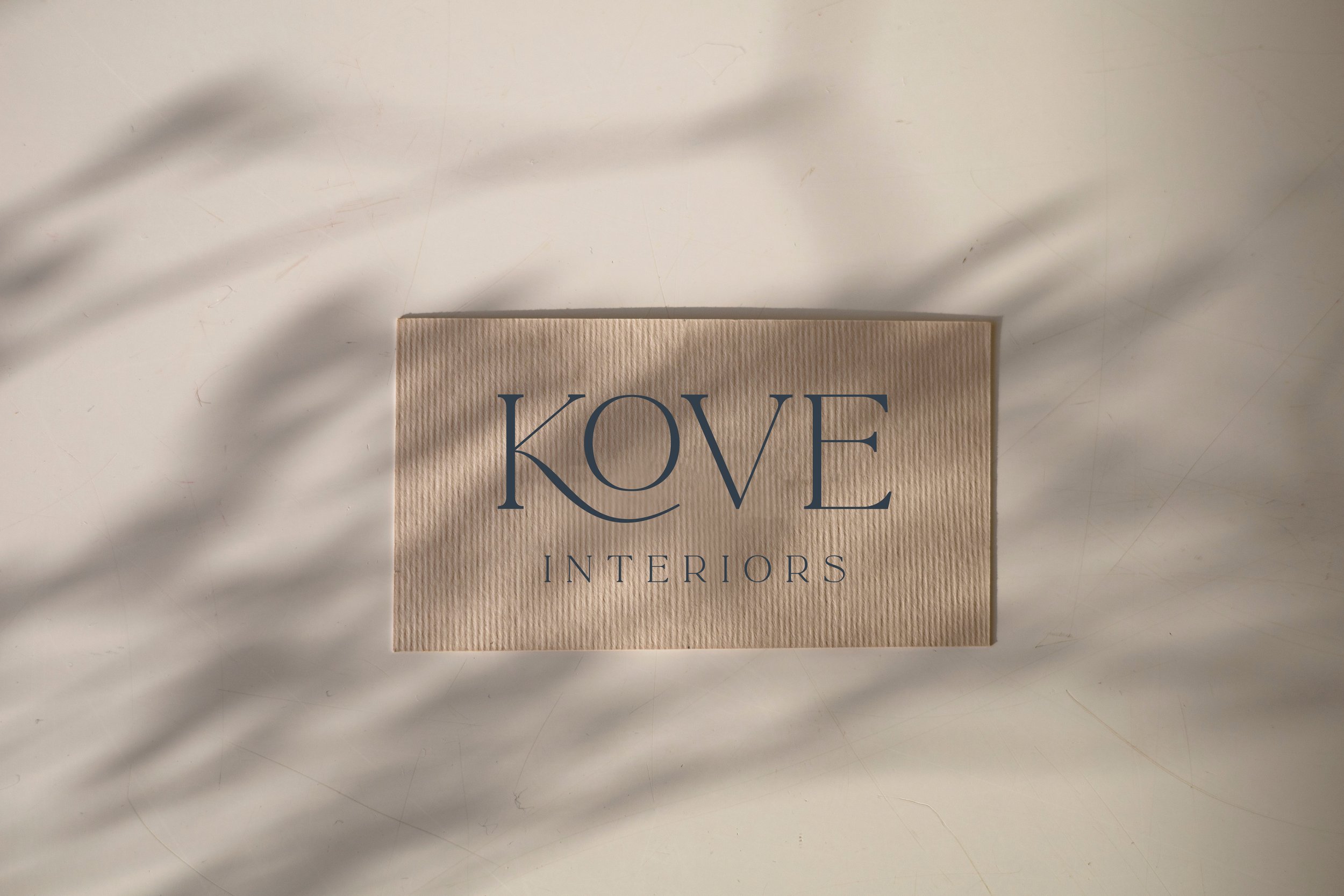 Kove Interiors Logo Design