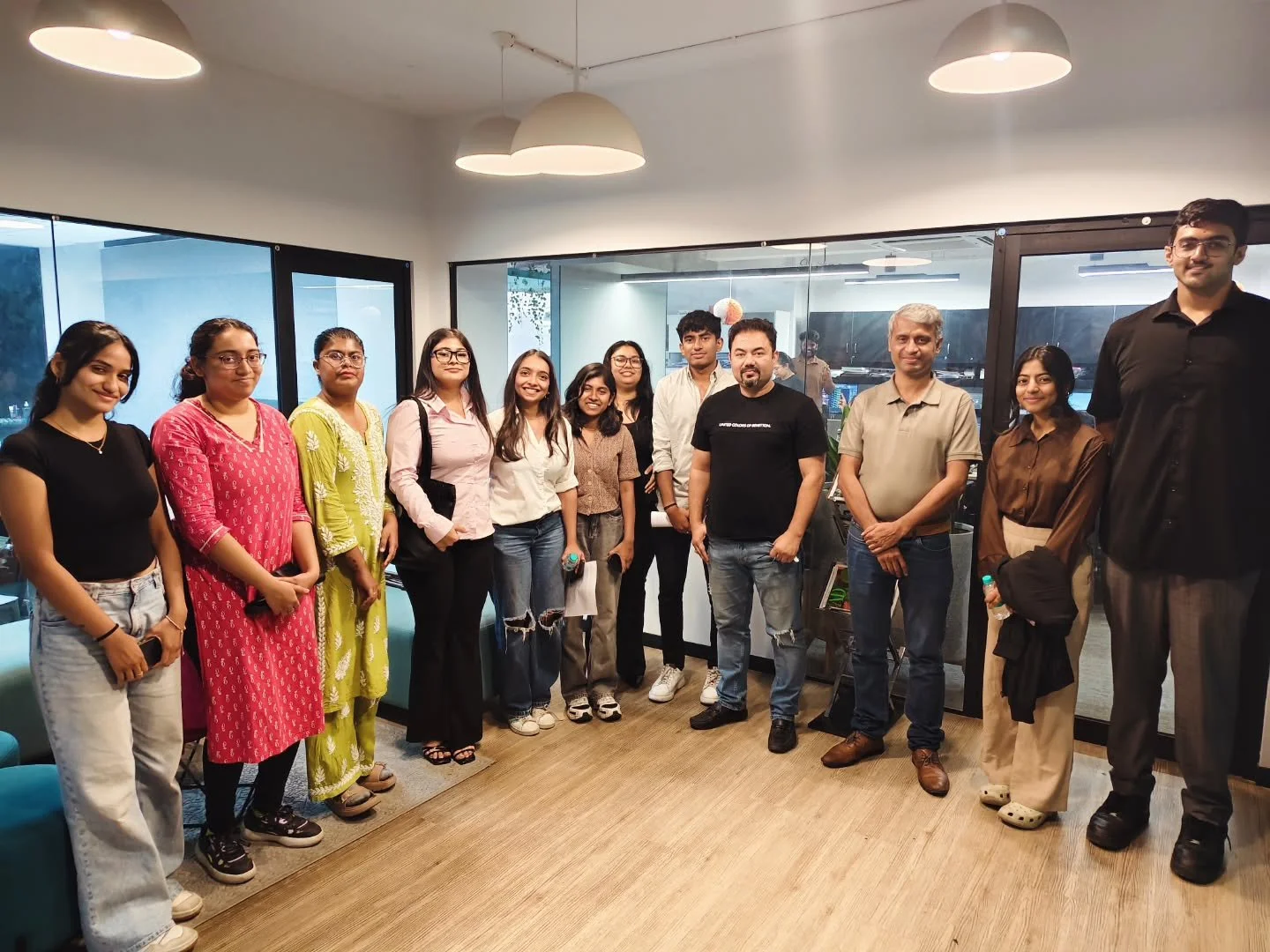 A day of ideas, inspiration, and dialogue ✨

 
We had the pleasure of hosting architecture students from PES University (RR Campus) @z551_pesuniversity for an interactive session on Professional Practice.

As a part of their course, the students enga