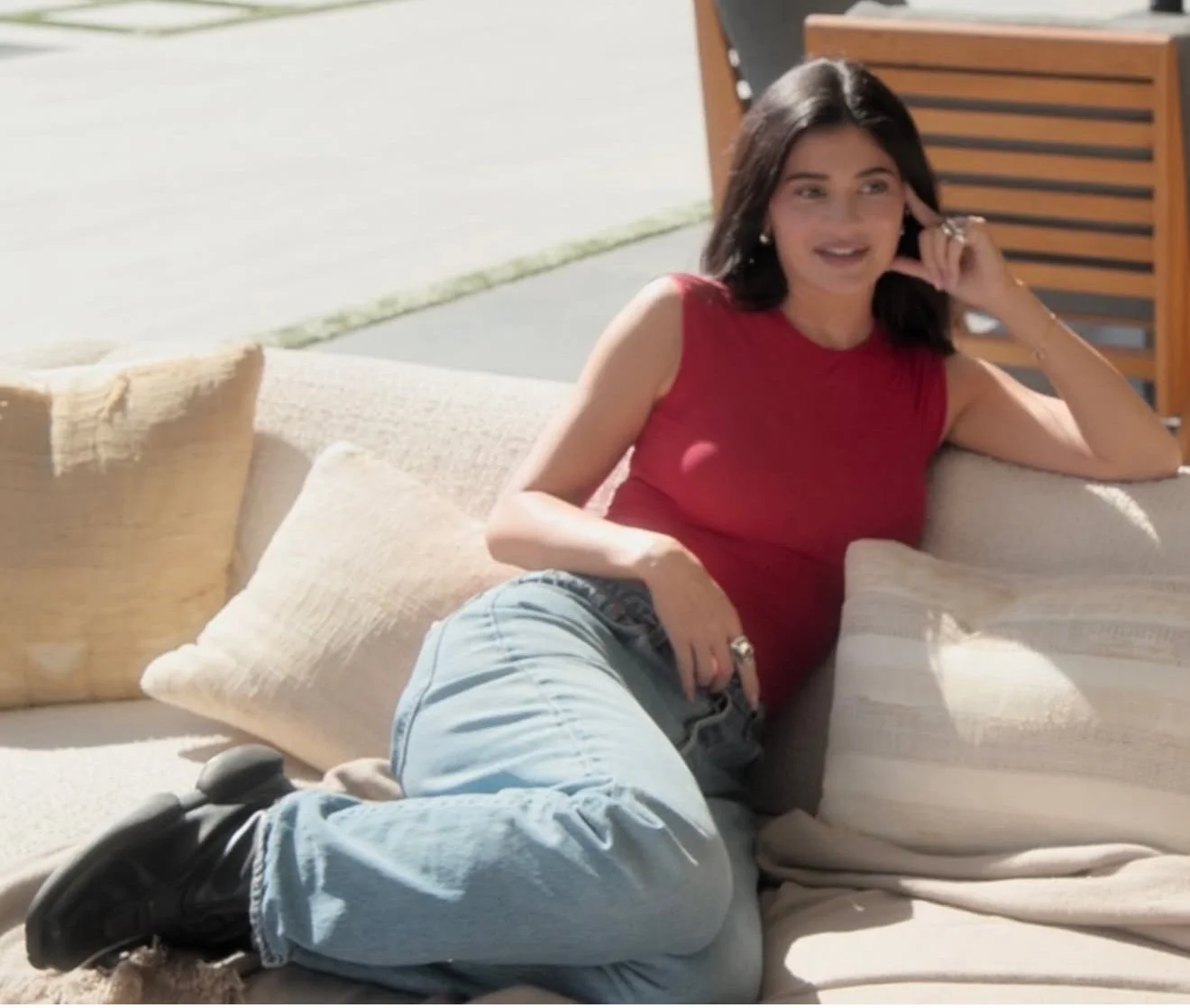KYLIE JENNER IN 3 SISTERS ARCHIVE MISS SIXTY BOOTS