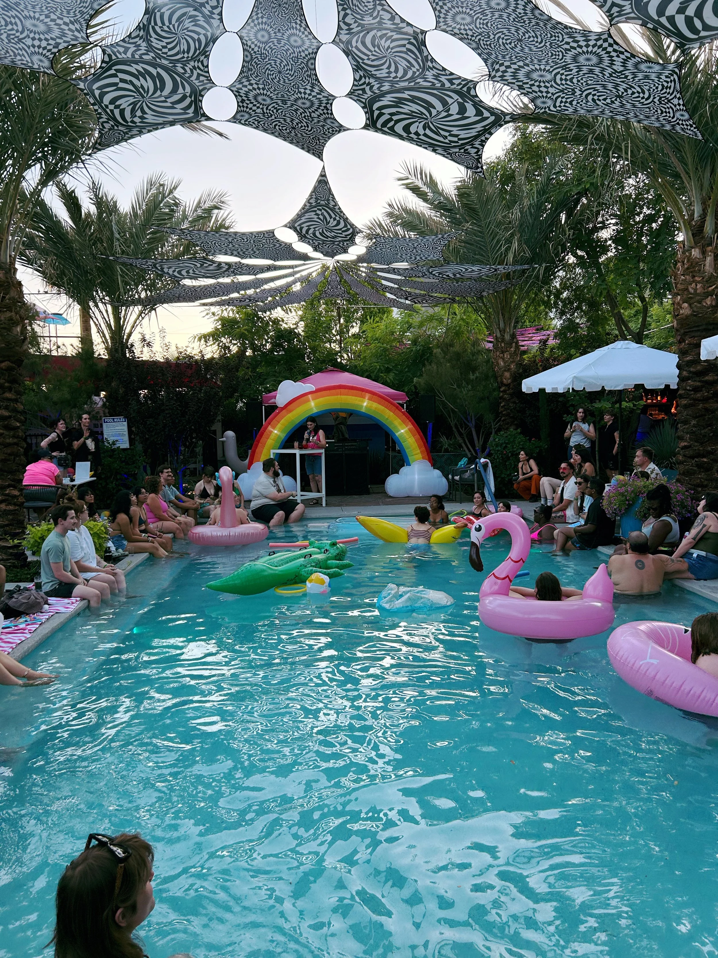 Fruity Poetry Night Pool Party