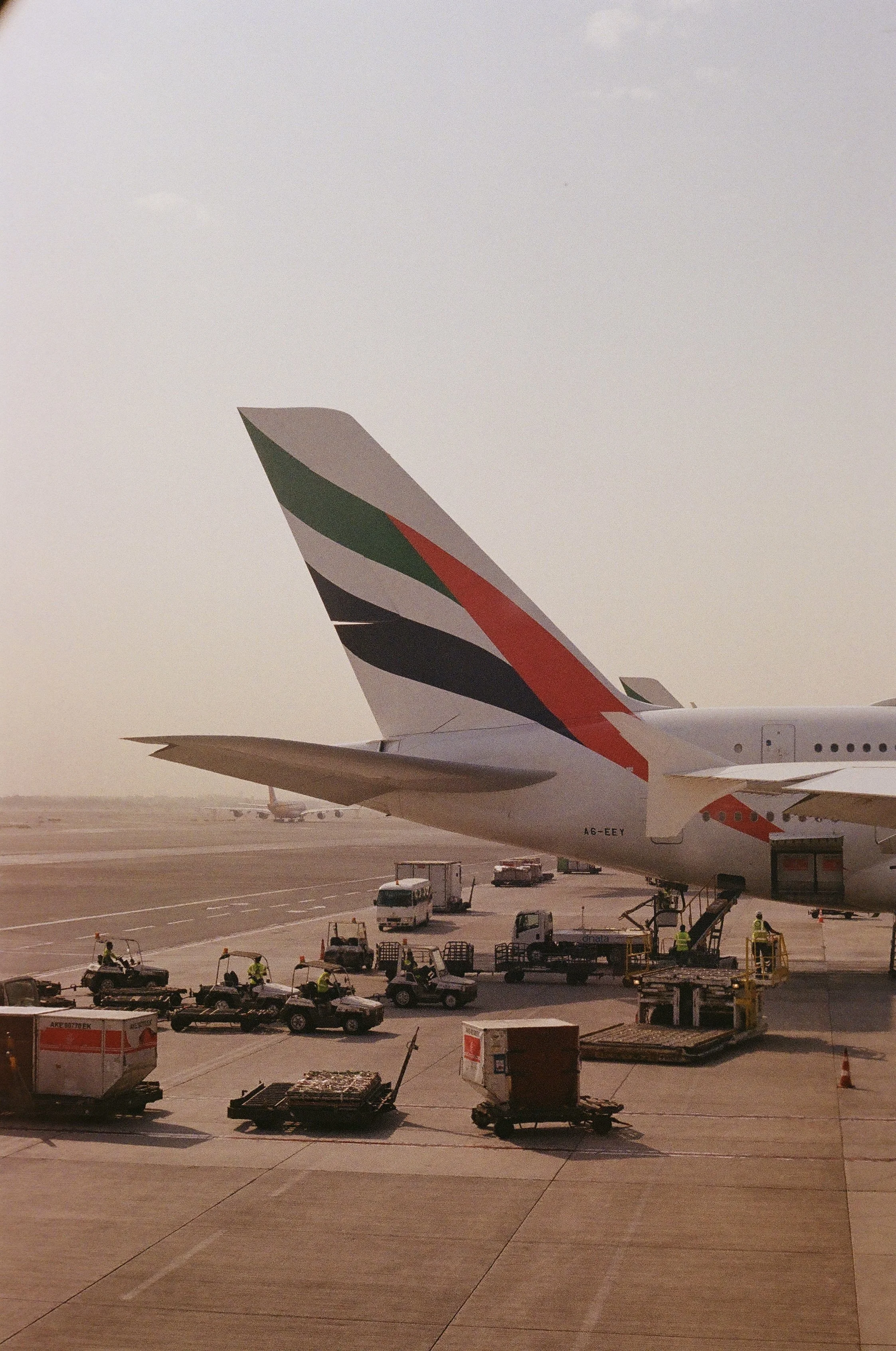 Emirates at DXB.