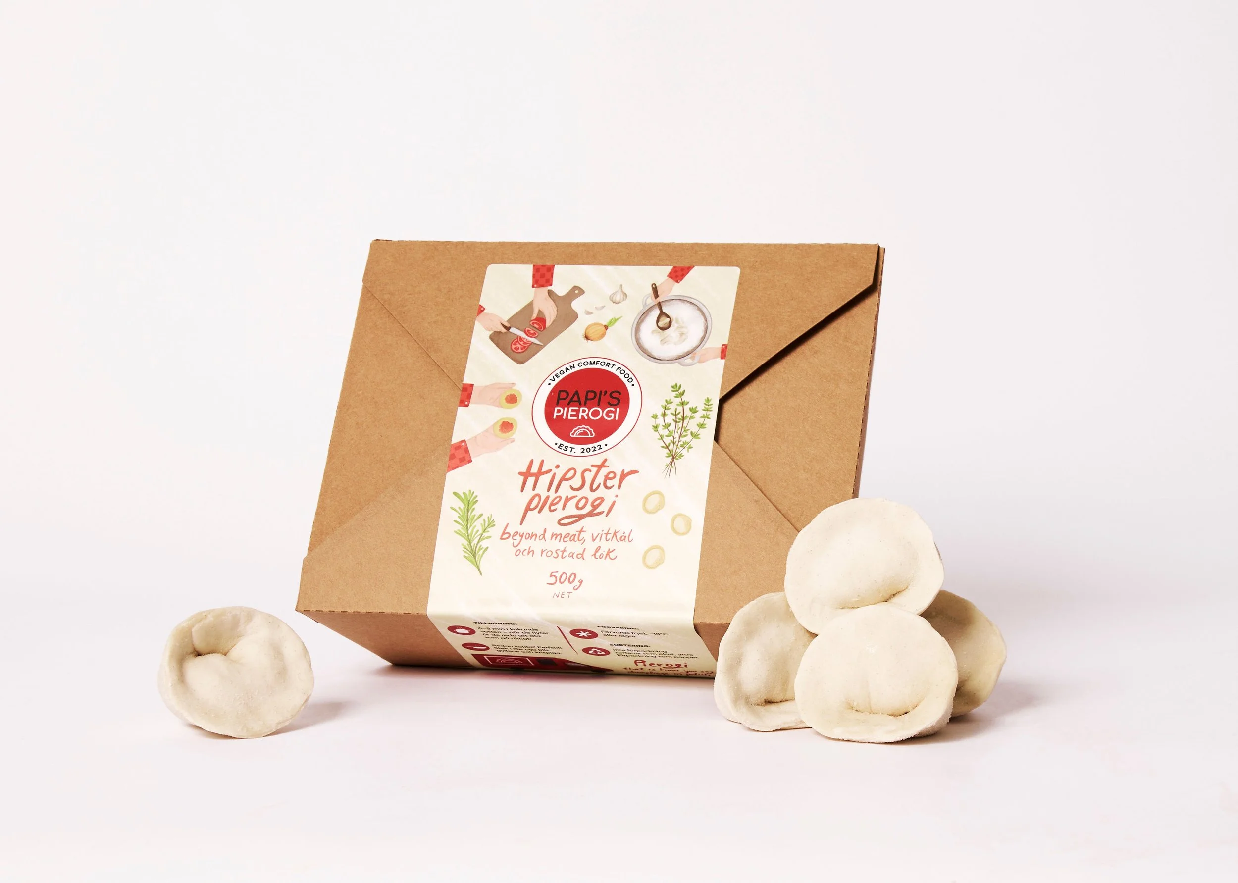 Hipster Pierogi, 500 g