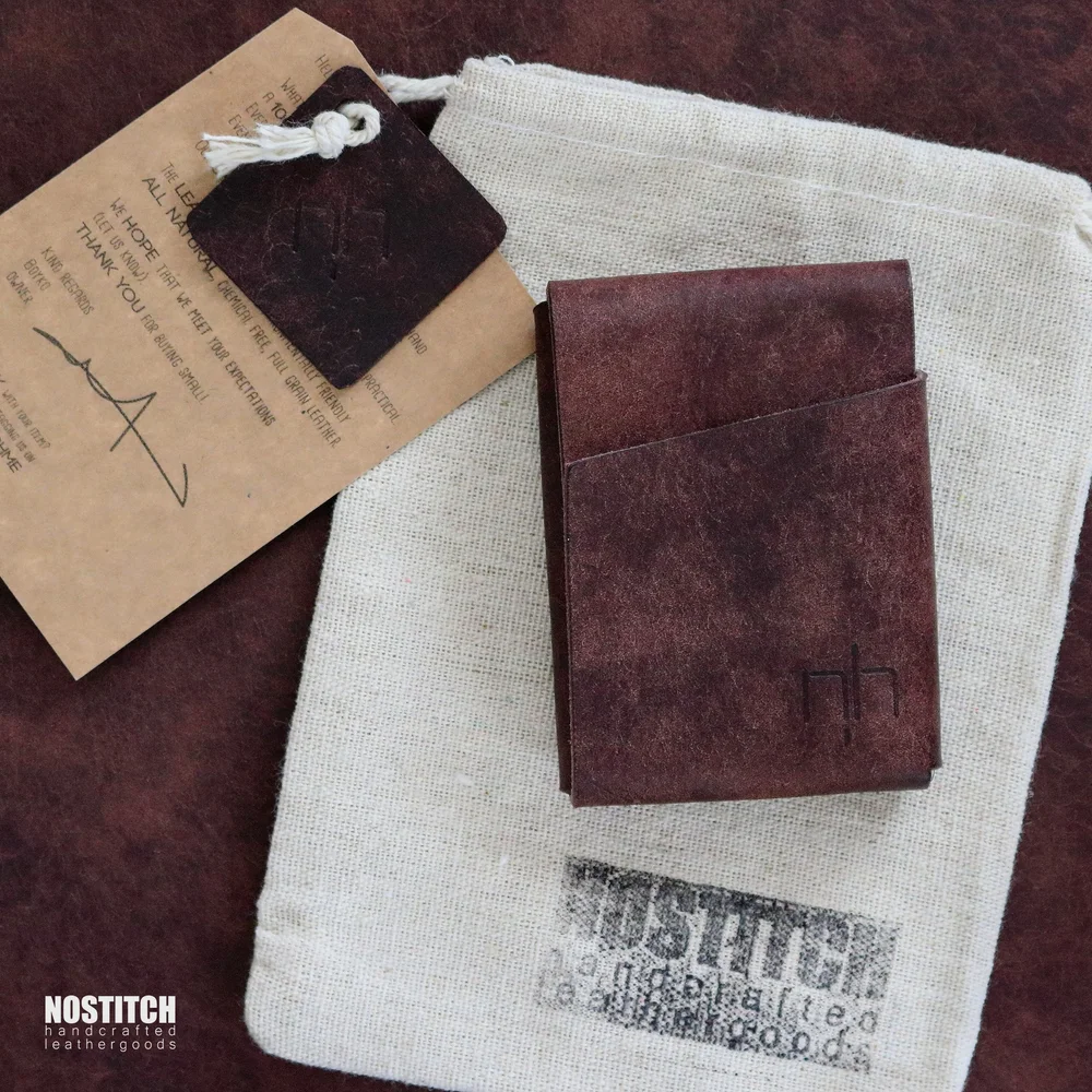 The Joker - Handmade stitchless leather wallet | Nostitch