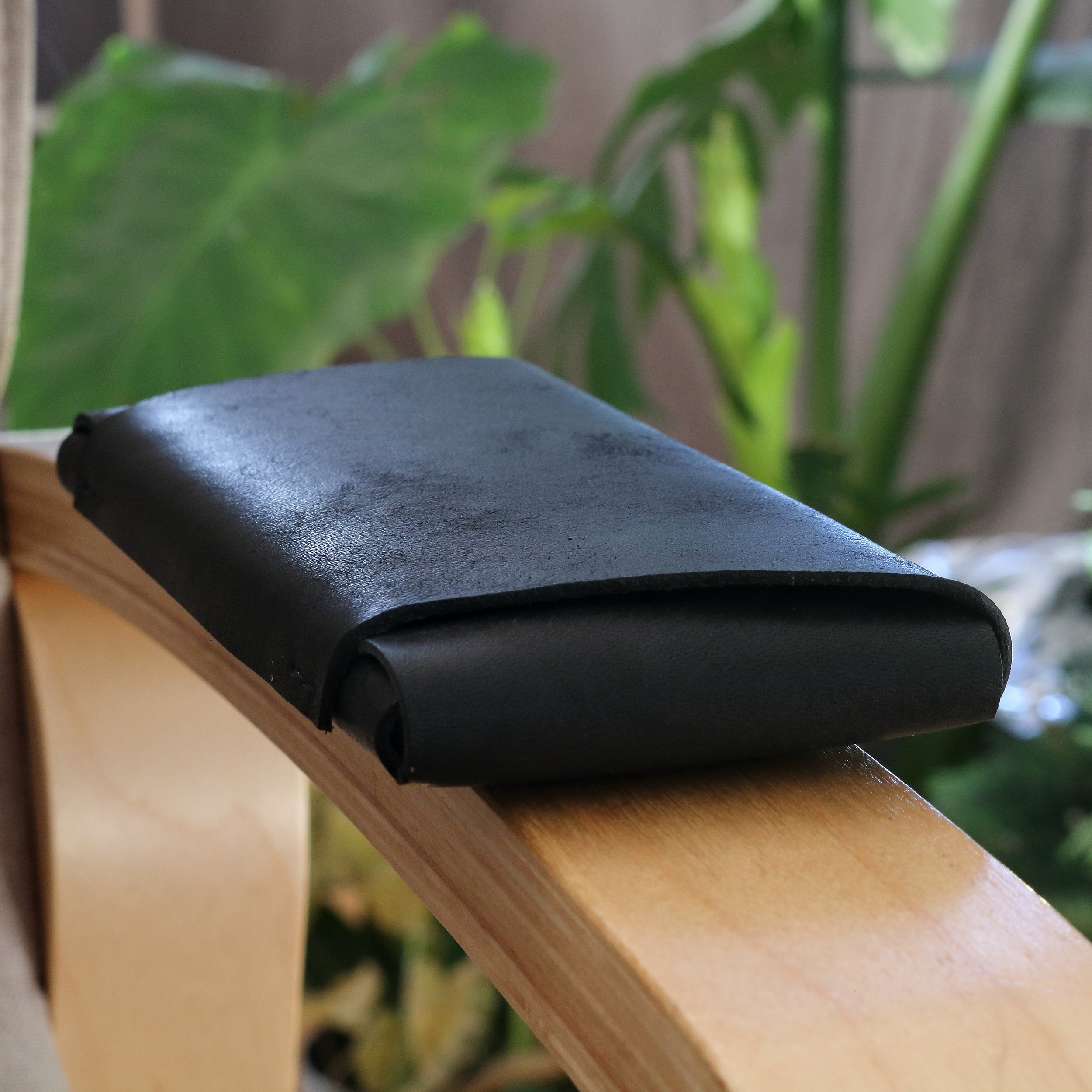 Samsung Galaxy S26 Ultra Premium Black leather phone wallet case with cards pocket