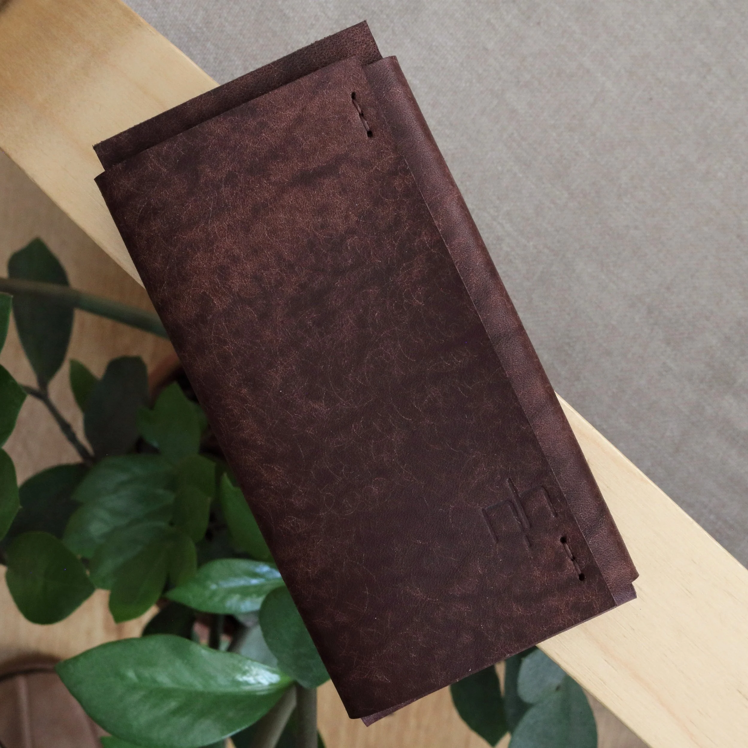 Premium Brown leather case for iPhone 17 Pro Max. Made from real Italian leather