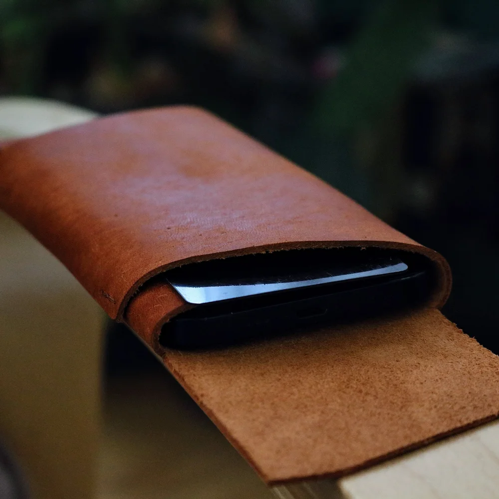The Fold Plus - Samsung Leather Phone Wallet Case Sleeve | Nostitch