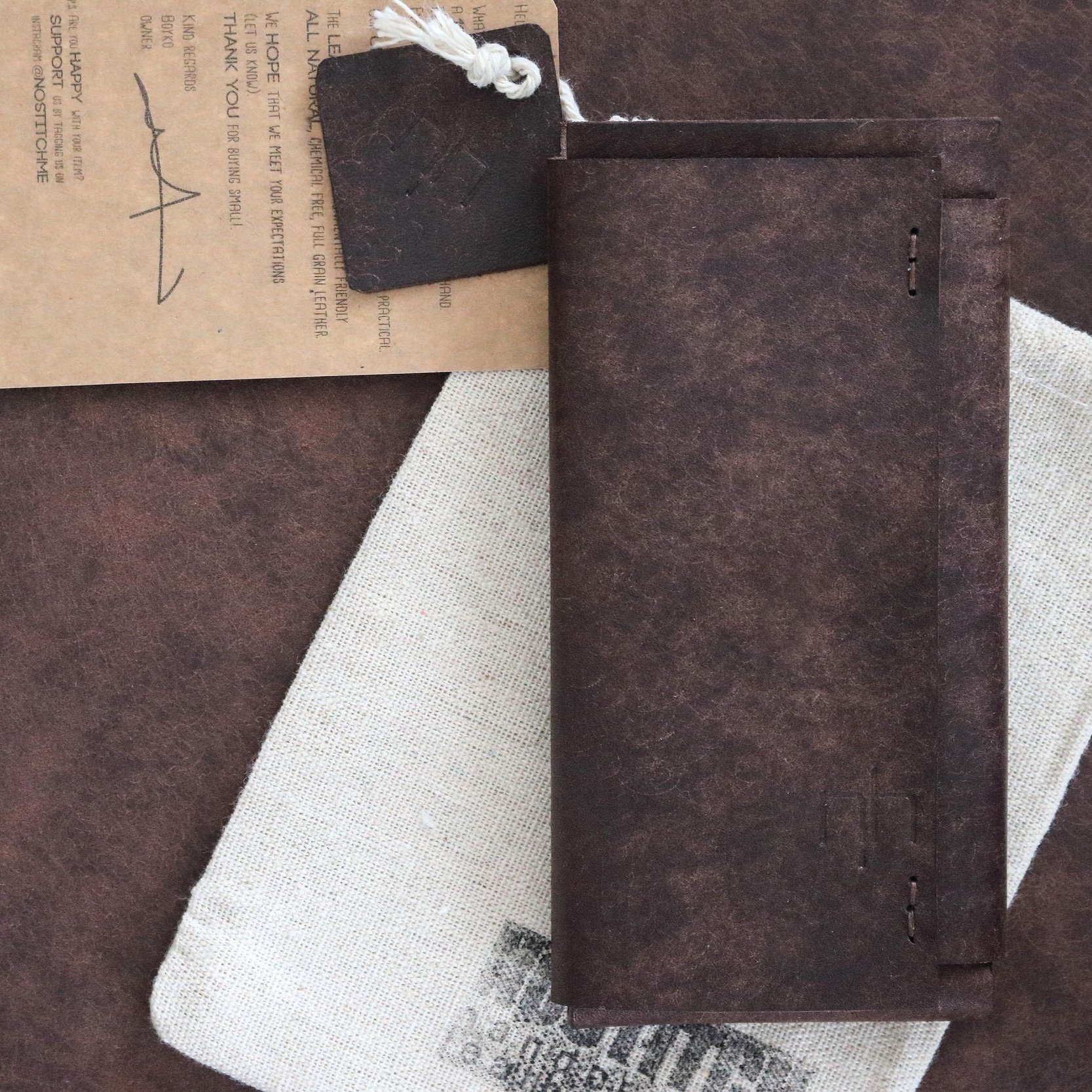 Brown leather, high quality mobile phone cover case for CMF Phone 2 Pro