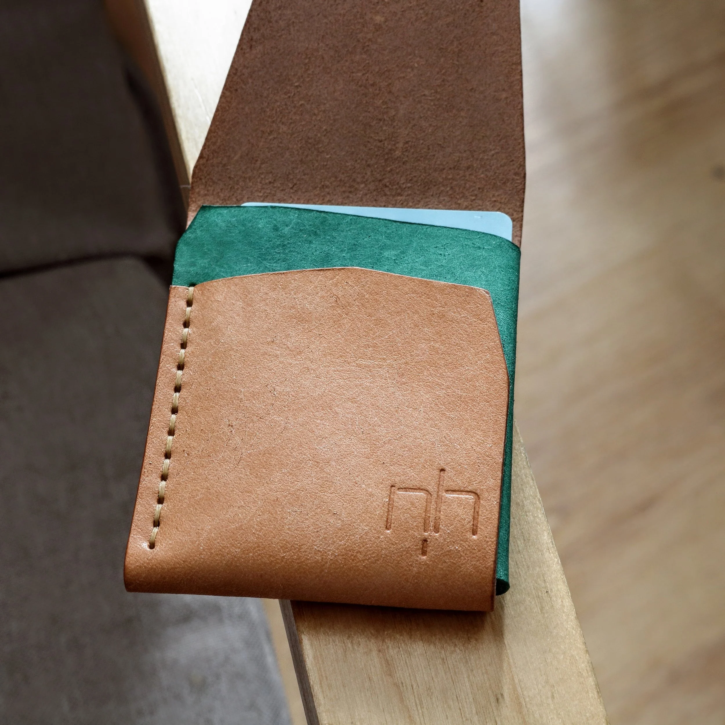 The Ace- Small Leather Wallet For Credit Cards