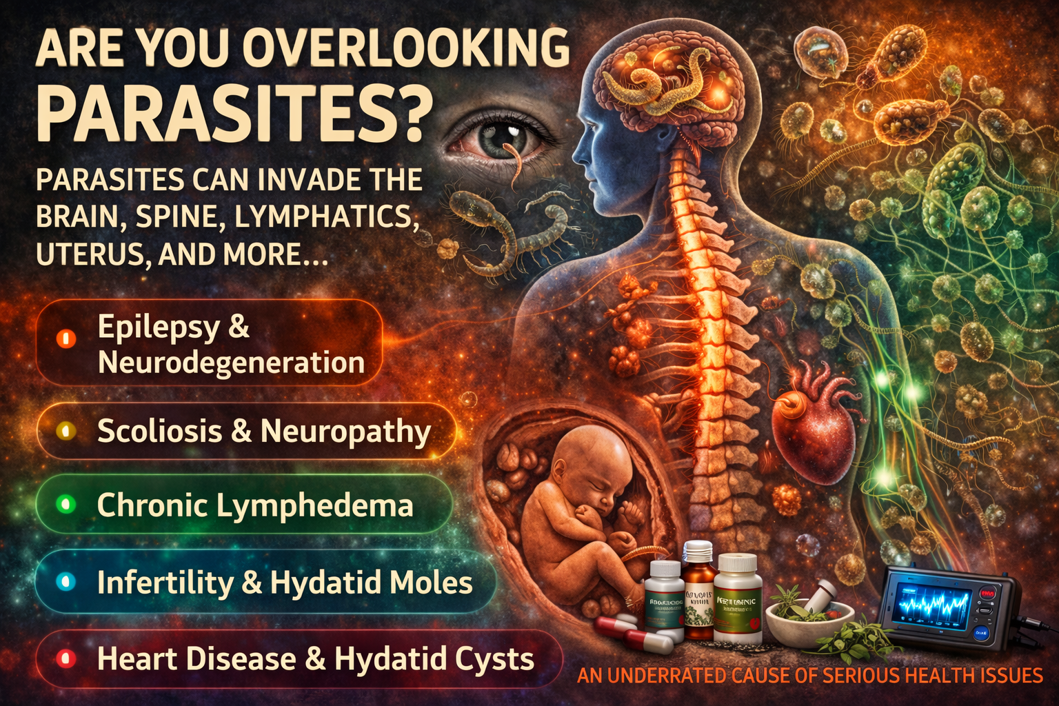 Parasites, the Spine, and the Blind Spot in Modern Health
