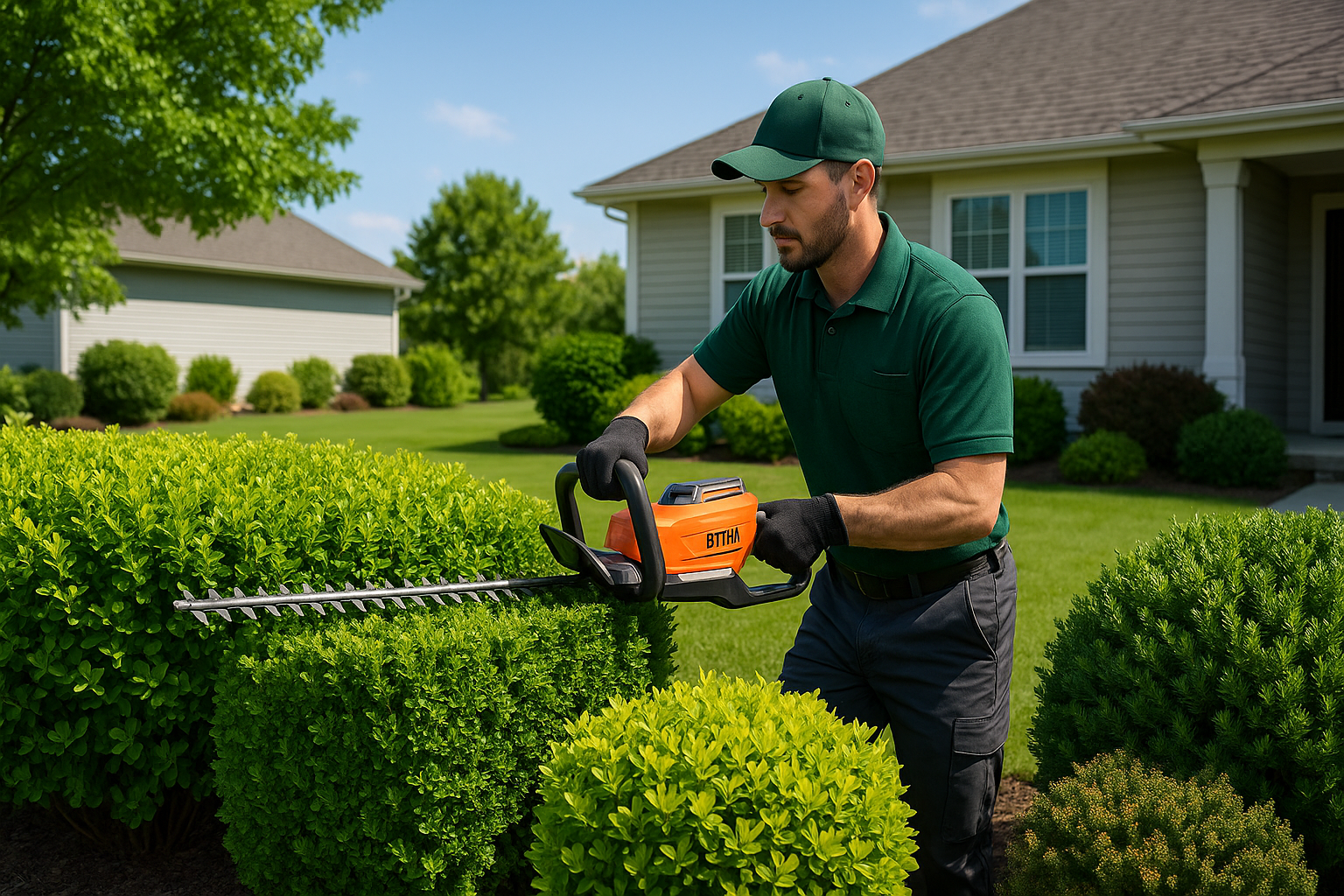 Shrub Trimming & Hedge Trimming Services in Lake County Illinois - Evo Lawn & Landscape