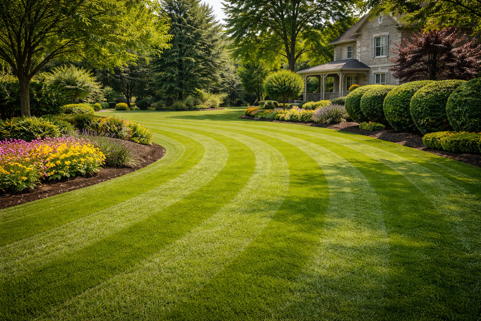 Affordable Weekly Lawn Service in Libertyville, IL (Flat Monthly Pricing)