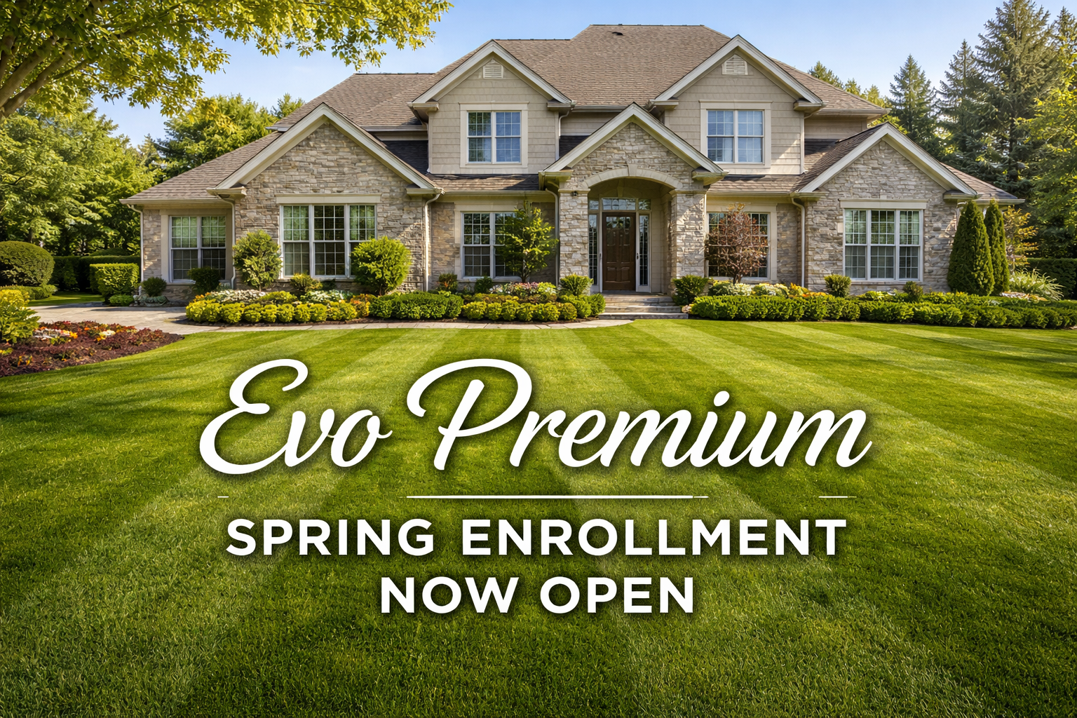 Evo Premium Weekly Lawn Care Program In Lake County, Illinois