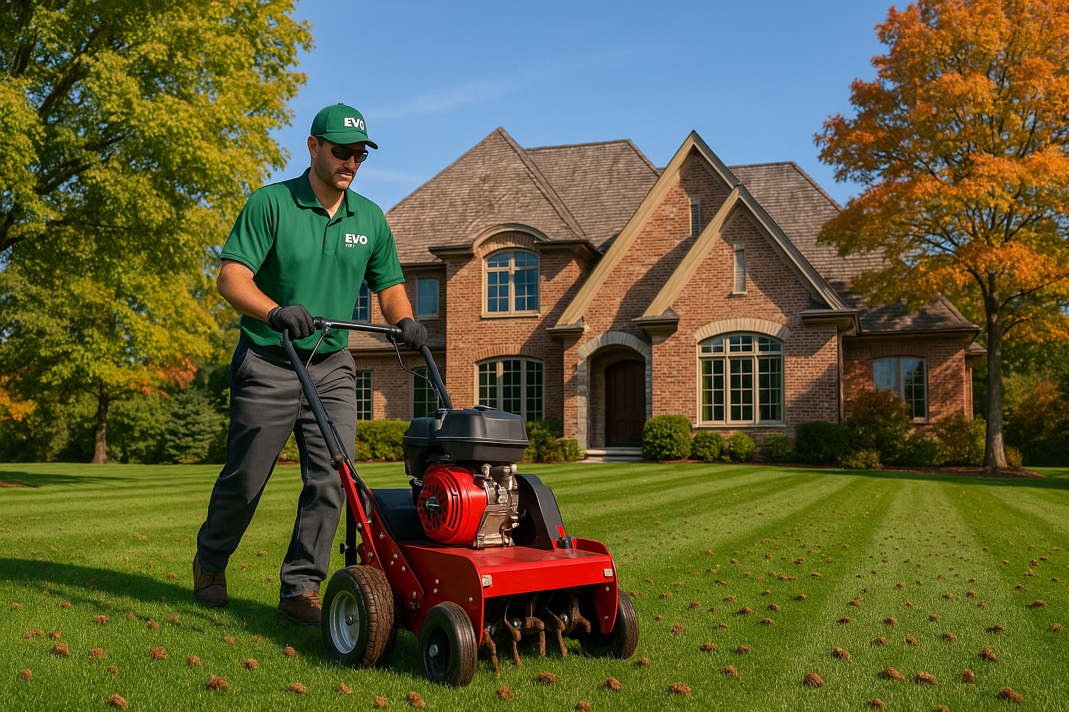 Core Aeration Service Mettawa, Illinois | Evo Lawn & Landscape
