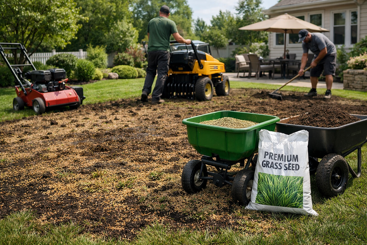 Complete Lawn Renovation Services In Lake County, IL