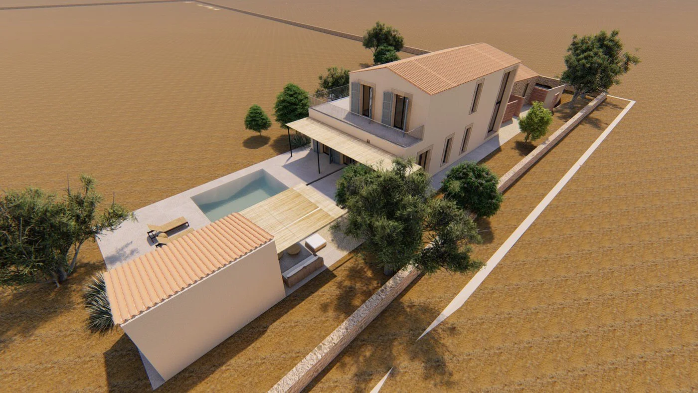  Spacious Plot with Open Views and Approved Building License in Campos