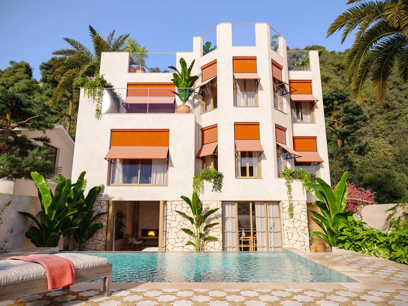 ‘Villaazziza’ a Luxury Project in El Terreno - Palma with Panoramic Views