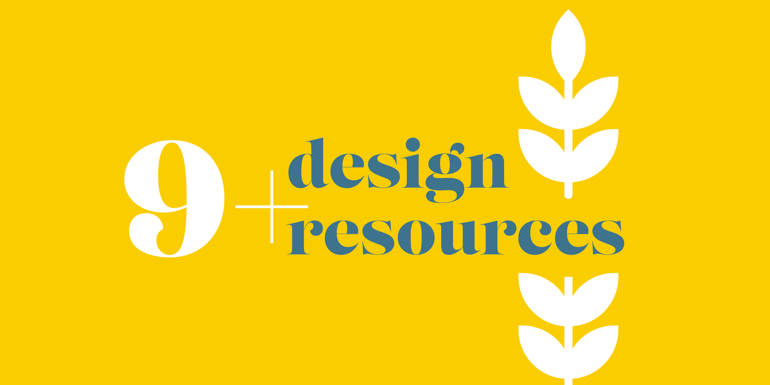 9+ Design Resources: for when you’re on a budget…
