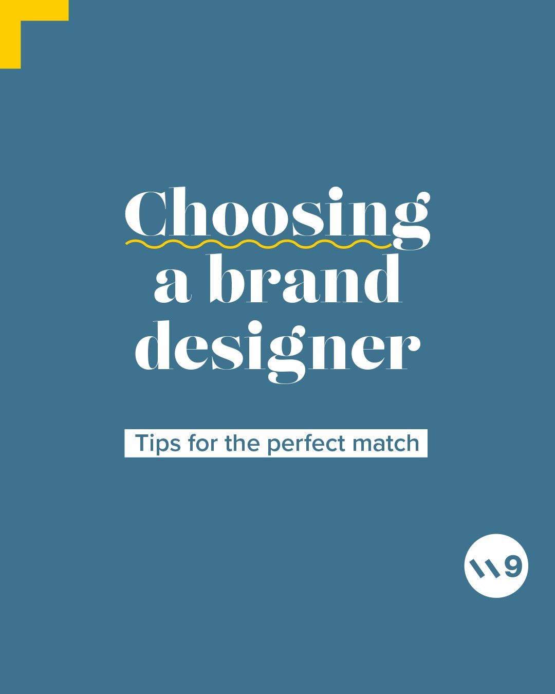 Selecting the right designer for your business branding is a crucial decision. 

Remember its more that just admiring their work. You need to trust your gut instinct as it is important you can have honest dialogue and you need them to truly understan