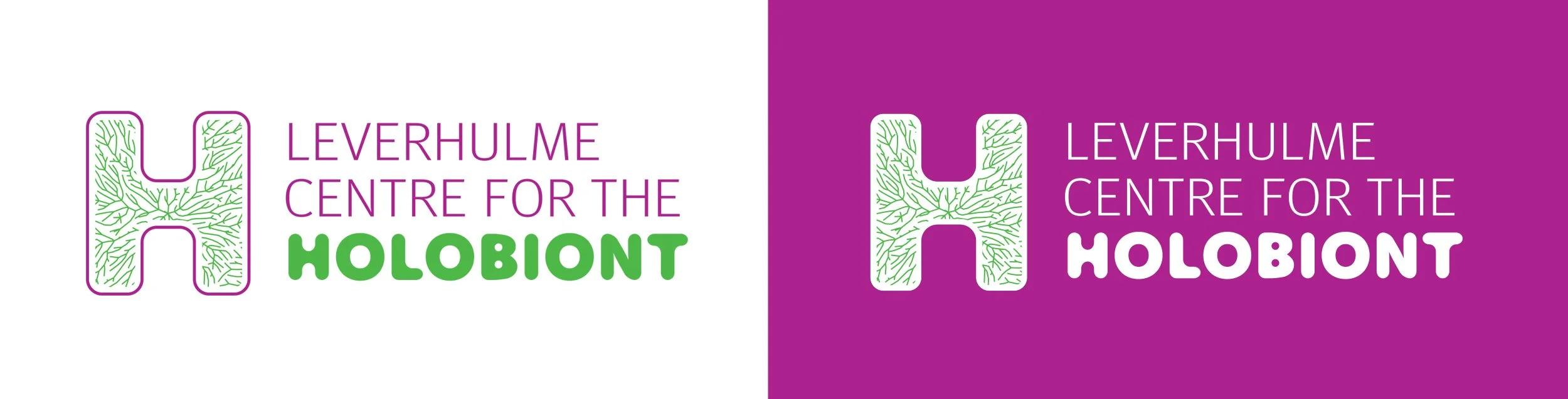 Logo design for the Centre for the Holobiont by West9 Design Ltd