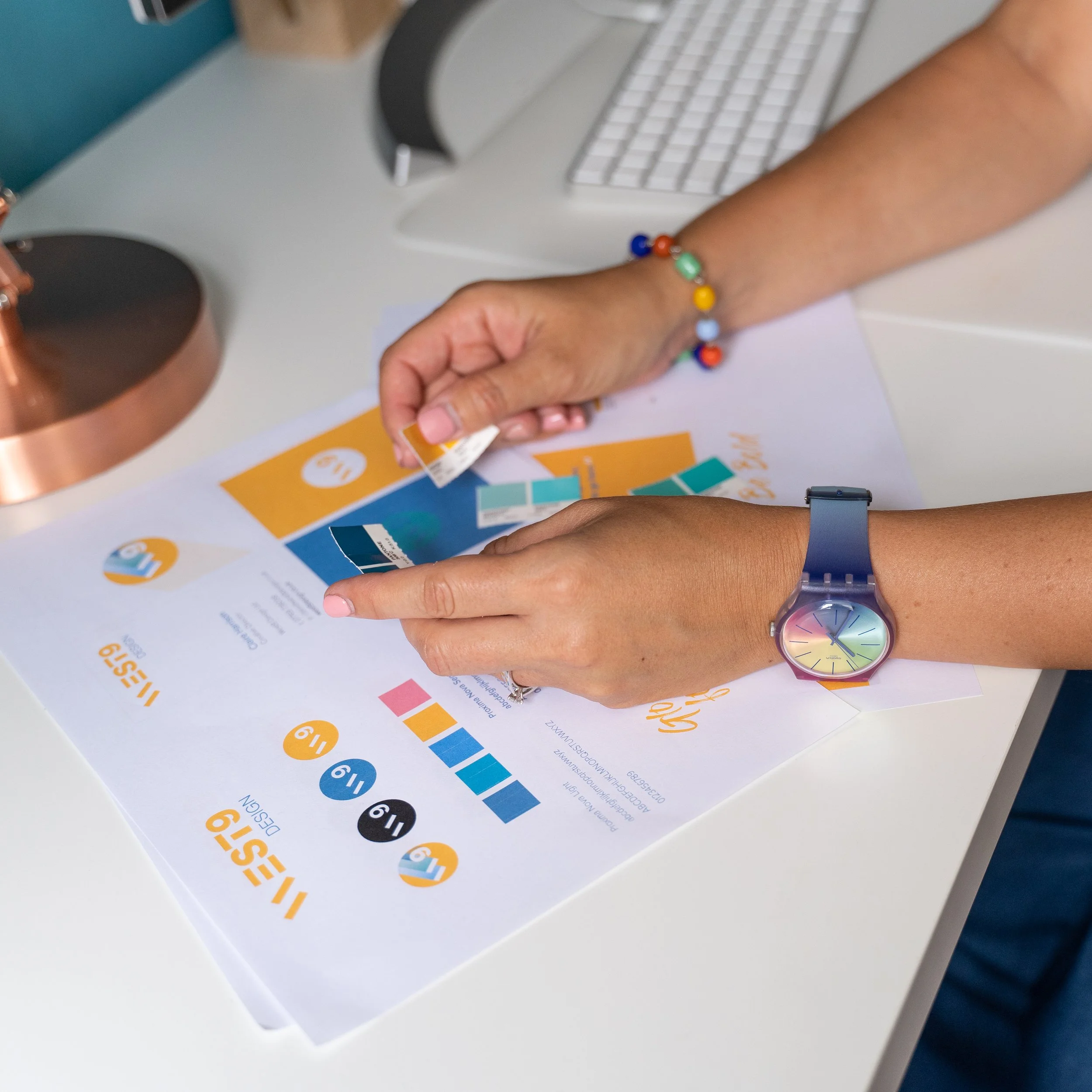 Colour choice in brand development