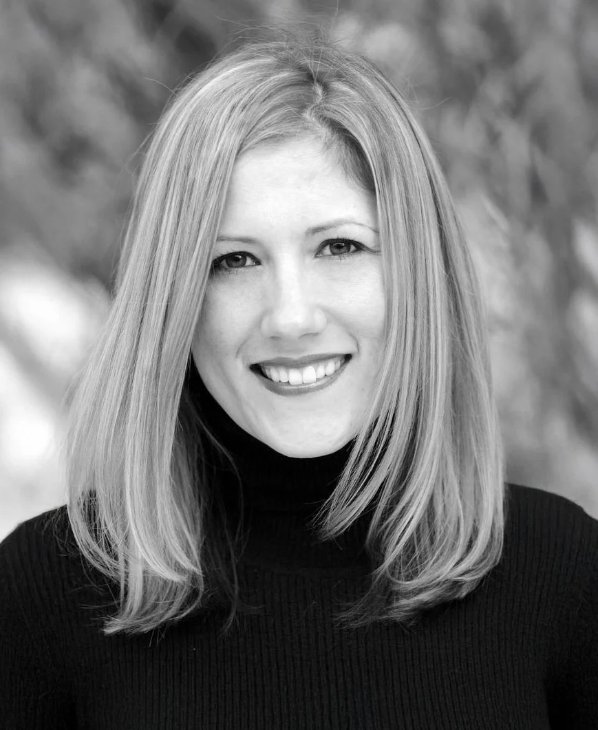 Headshot monochrome image of Amanda Fornal