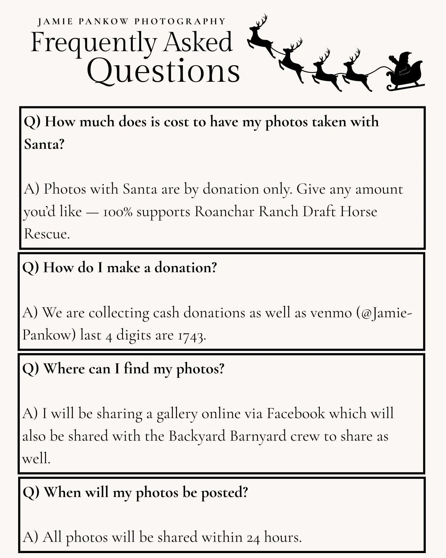 🎄 Santa Photos at @the_backyard_barnyard TONIGHT! 🎅

We are officially ready for an evening full of festive magic, wagging tails, big smiles, and memories I cannot wait to capture for you all. But before we jump into the fun, I want to share a litt