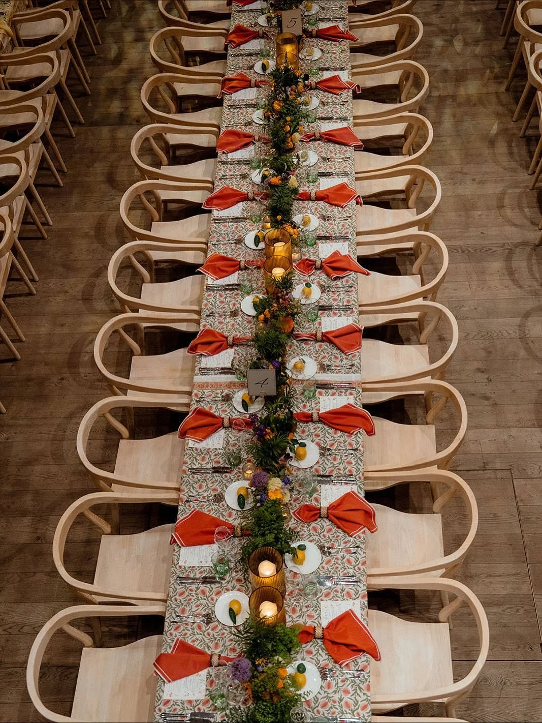 While weddings may take centre stage, we’re equally delighted to bring our collection to life for private celebrations of every kind. 
This elegant 60th birthday dinner showcased how personal events often invite a bolder, more expressive appro