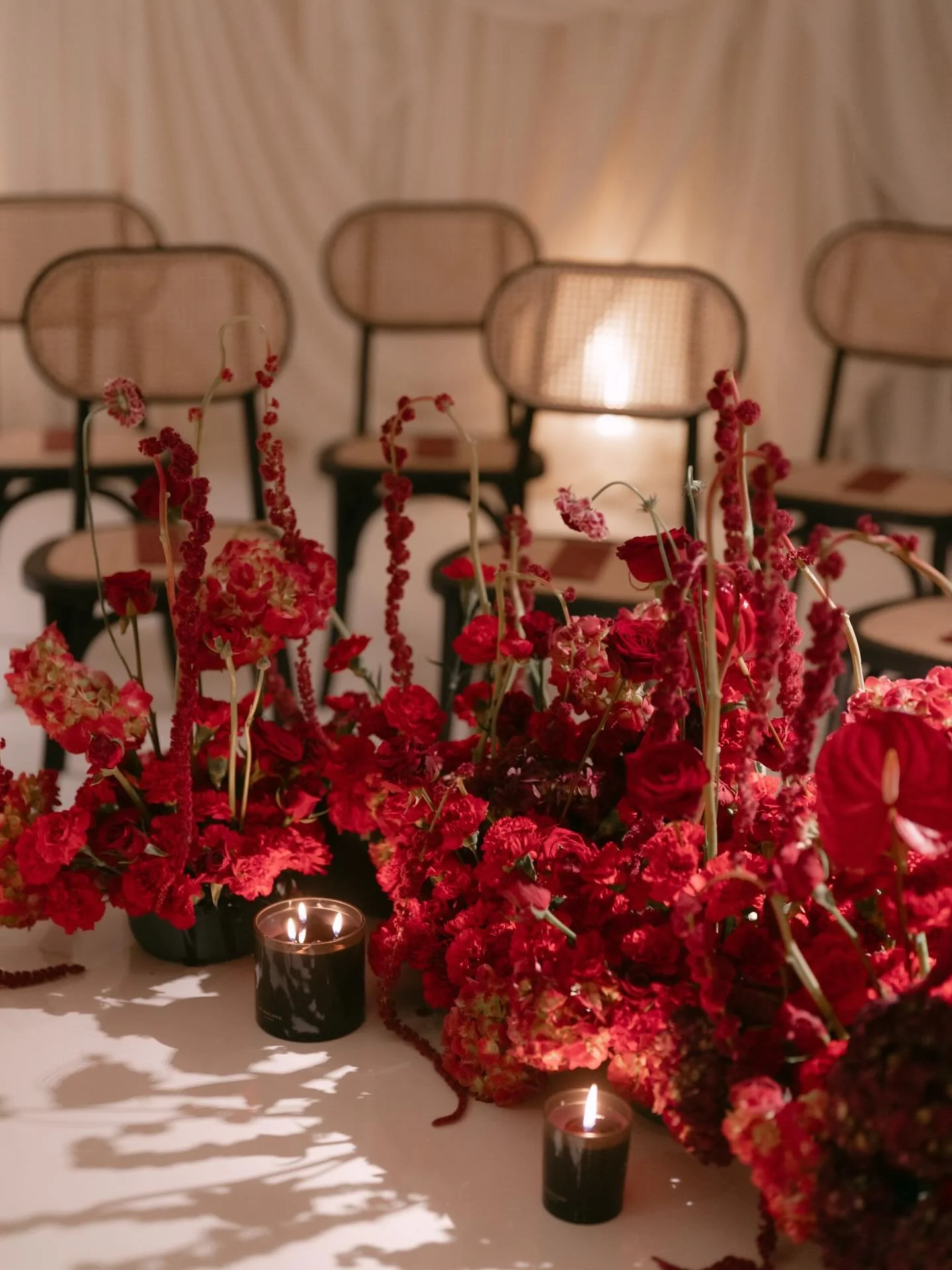 With Valentine&rsquo;s Day in mind, it felt only right to lean into a palette of reds. This vibrant shoot was full of warmth, romance and passion, proving just how powerful colour can be when it&rsquo;s used with confidence.

We had so much fun bring