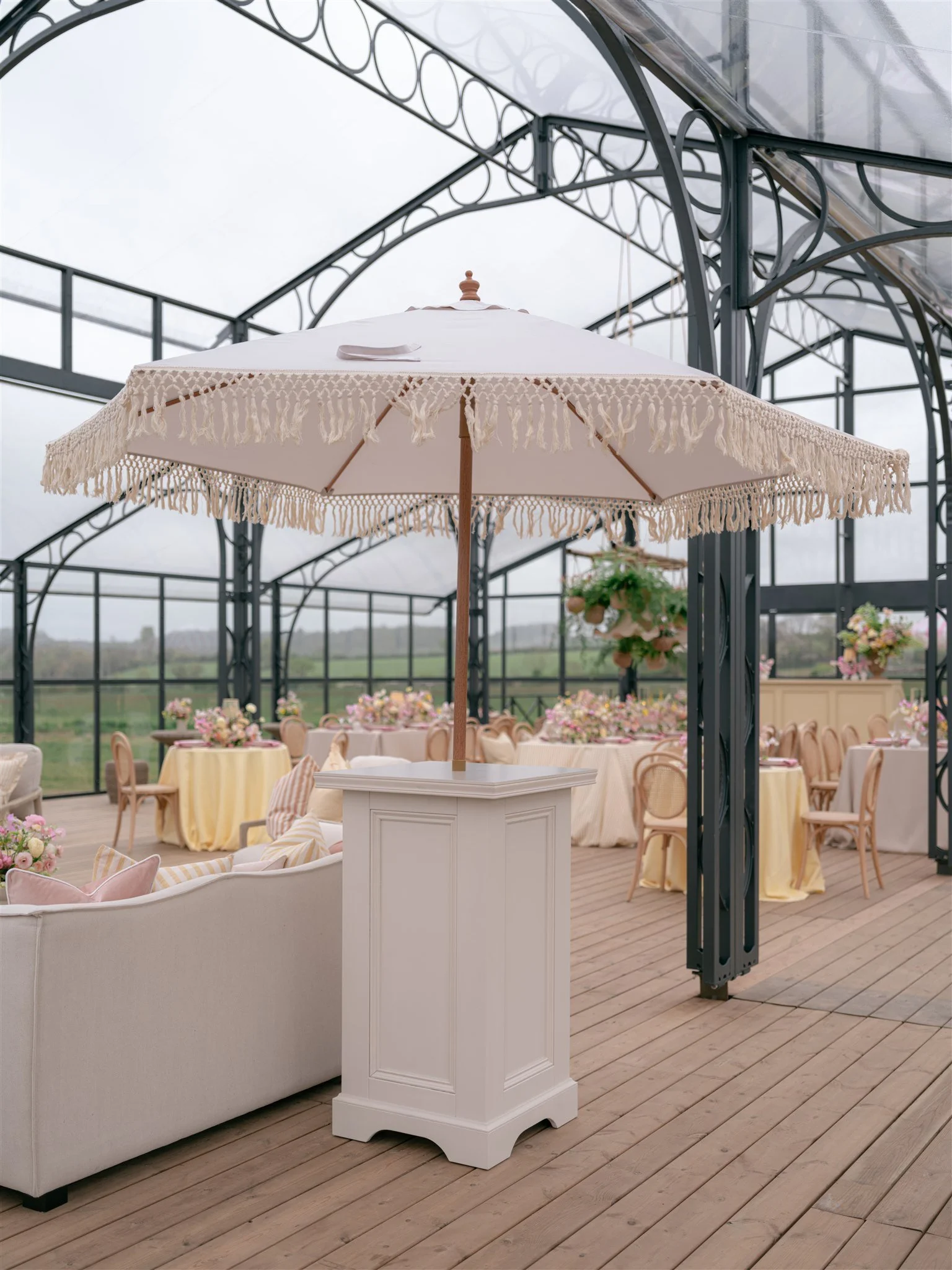 Something Special Has Arrived: Meet Our Exclusive Maia Parasol Poseur Tables