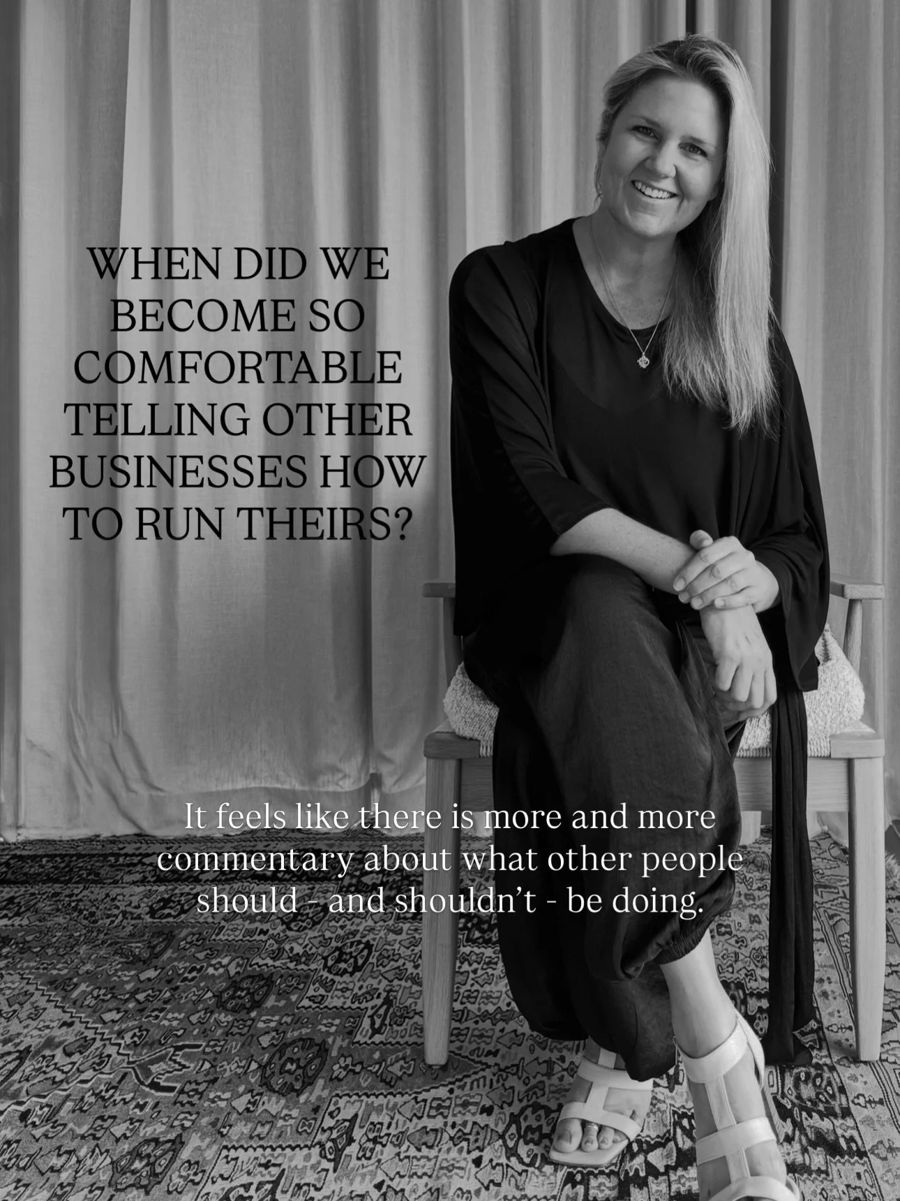 This may be an unpopular opinion&hellip;

I think we need to be a bit kinder to each other!

I&rsquo;ve noticed this year, more than ever, how much of the conversation in our industry seems to have become about what other people are doing wrong.

Eve
