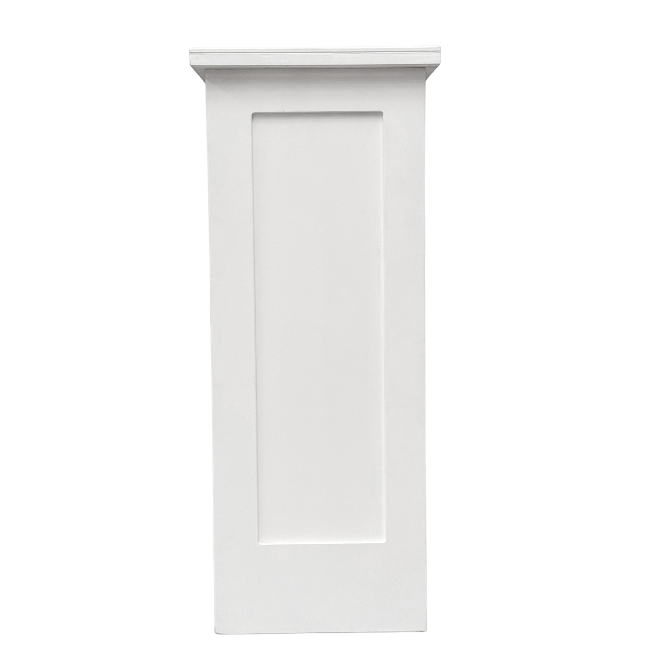 White Shaker Plinth