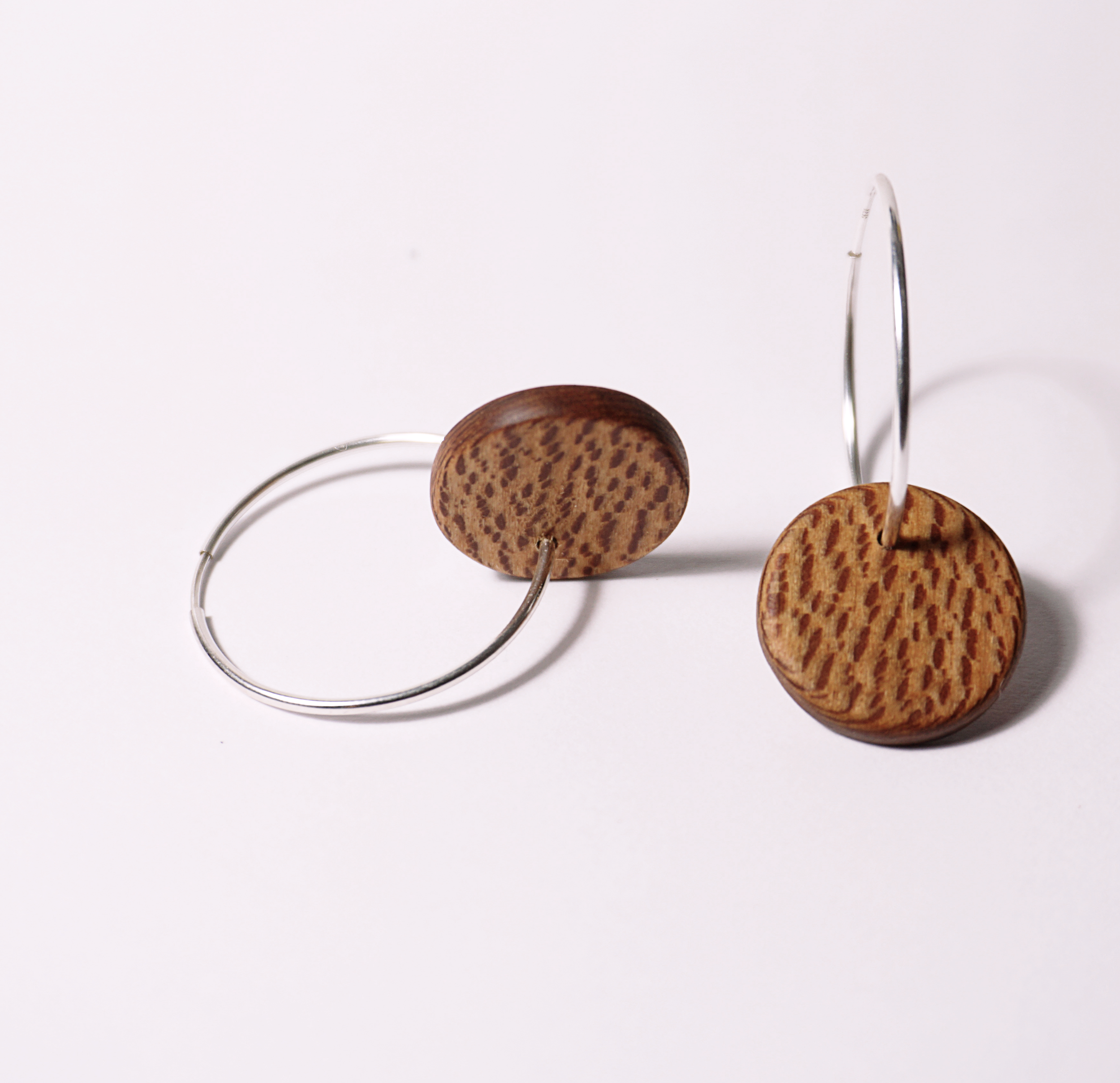 Créoles en érable platane